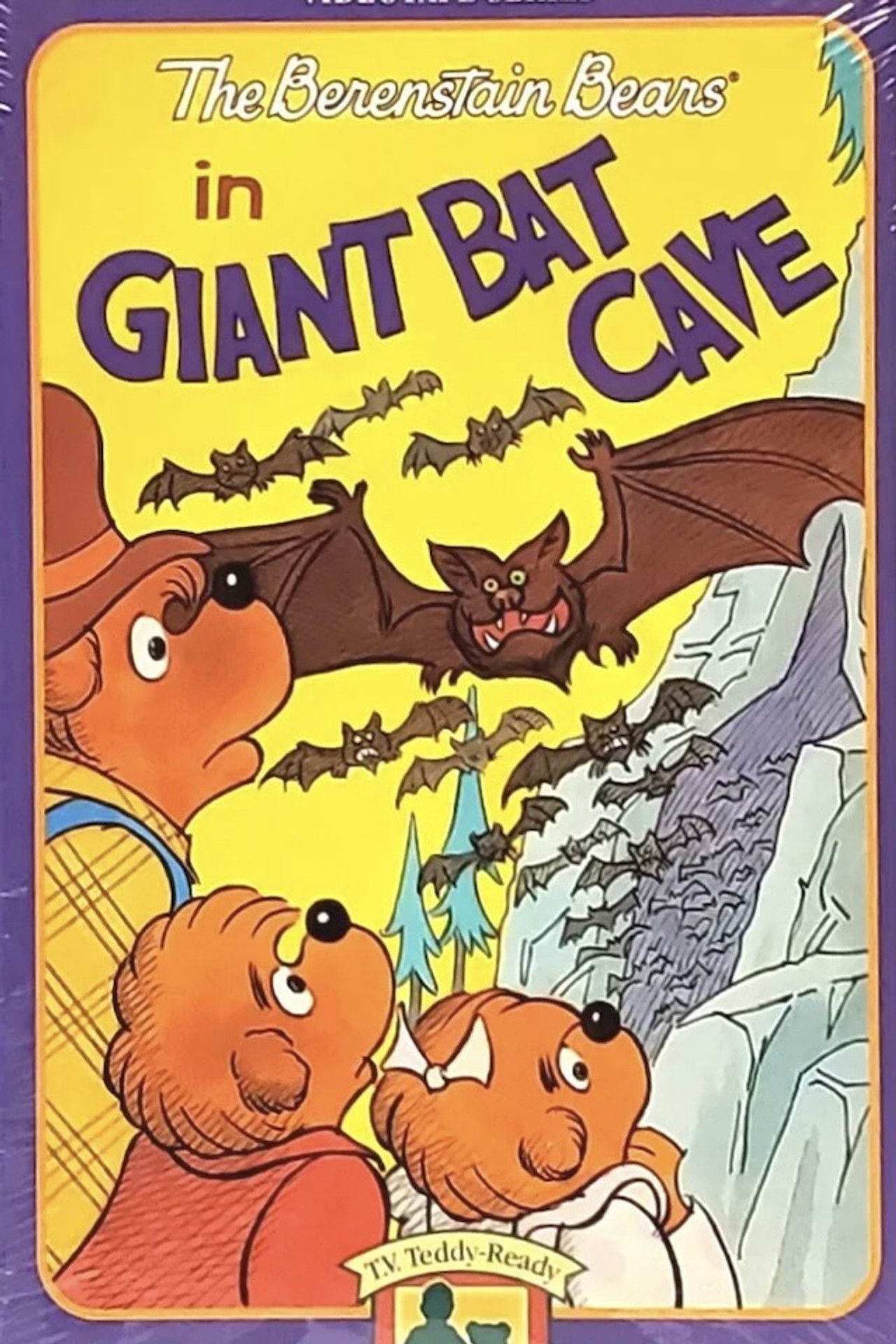 The Berenstain Bears in Giant Bat Cave Backdrop