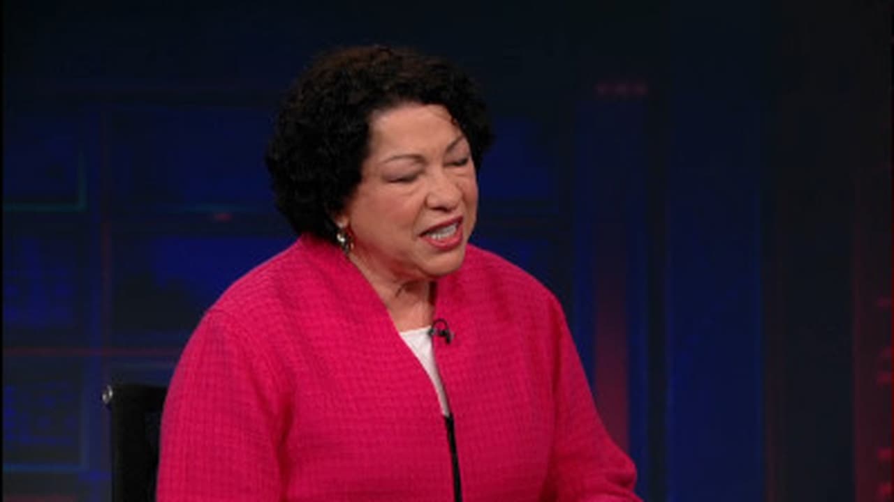 The Daily Show - Season 18 Episode 47 : Sonia Sotomayor
