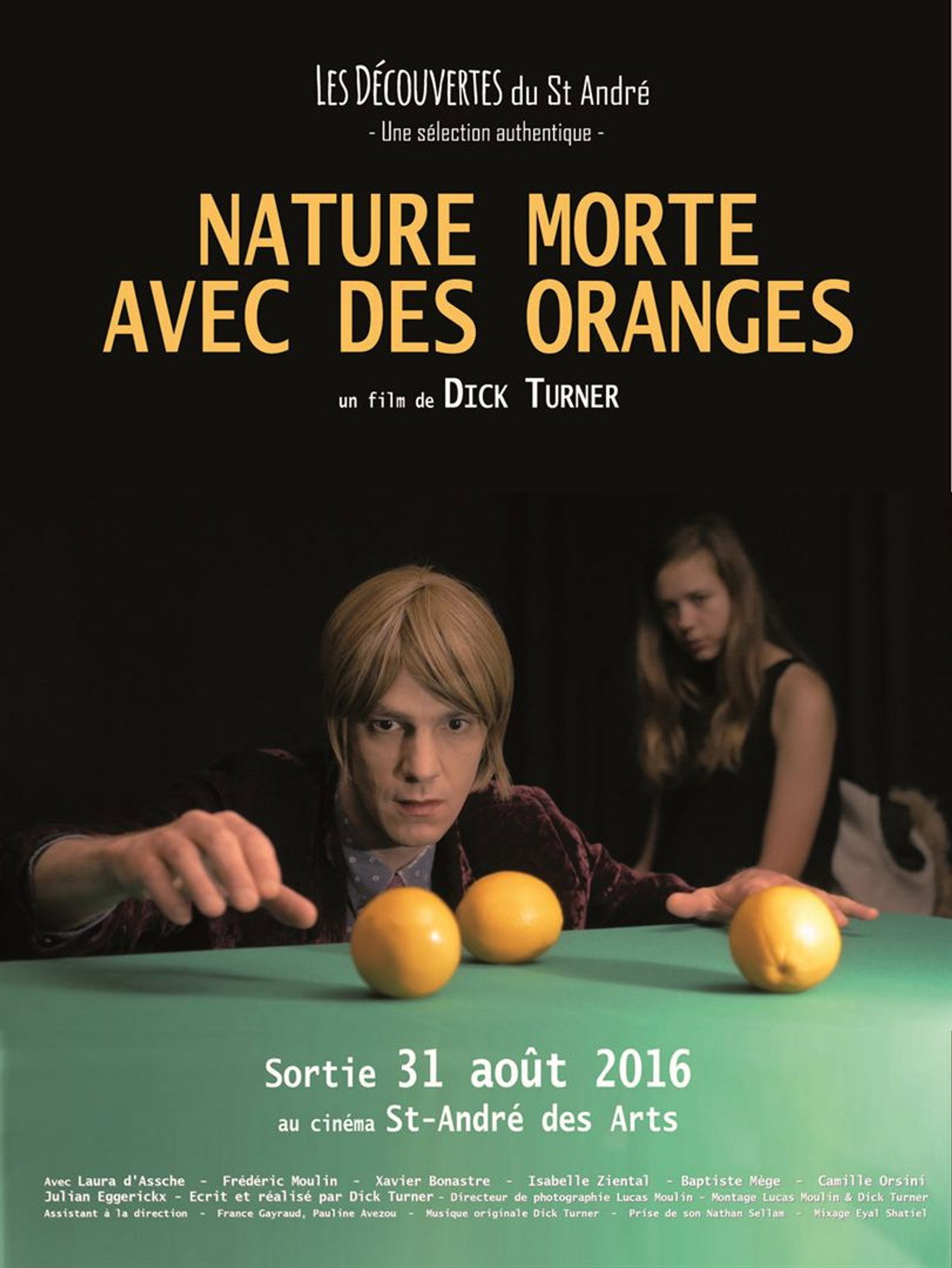 Nature morte avec des oranges filmaffisch