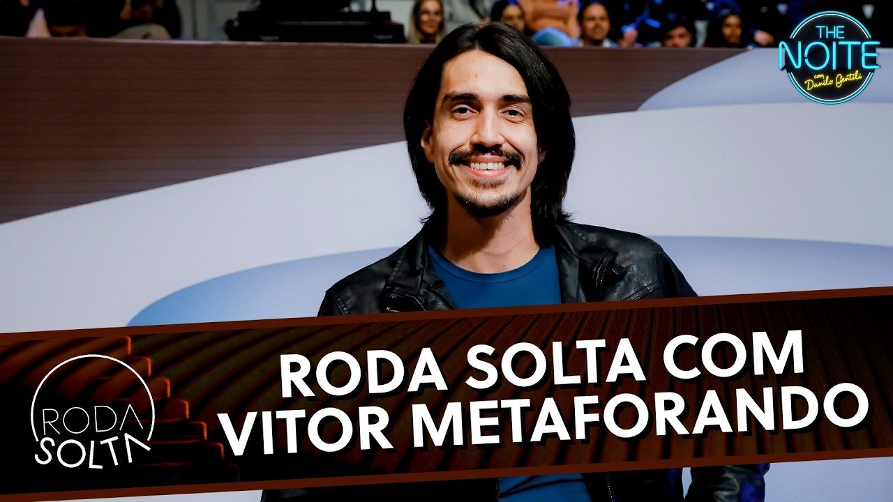 The Noite com Danilo Gentili - Season 12 Episode 166 : Roda Solta com Vitor Metaforando