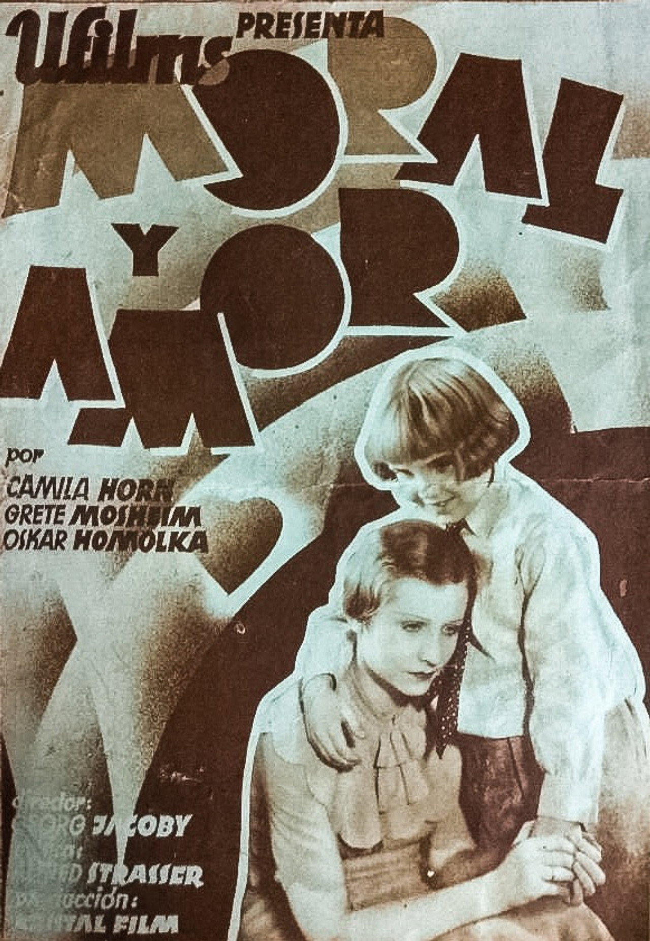 Moral und Liebe Backdrop
