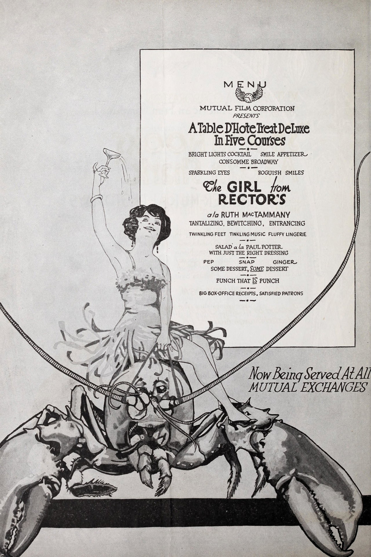 The Girl from Rector's filmaffisch