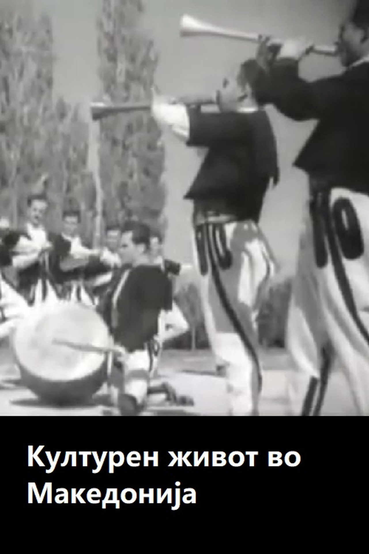 Културен живот во Македонија filmaffisch