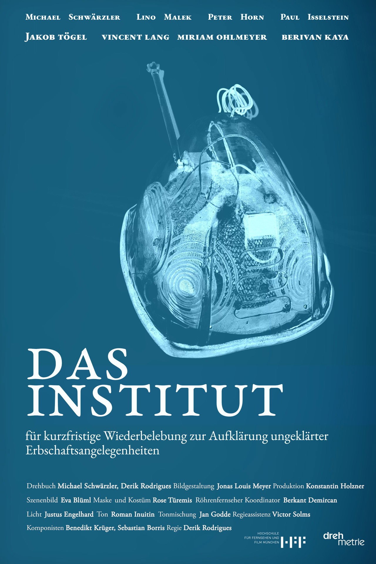Das Institut für kurzfristige Wiederbelebung zur Aufklärung ungeklärter Erbschaftsangelegenheiten poster