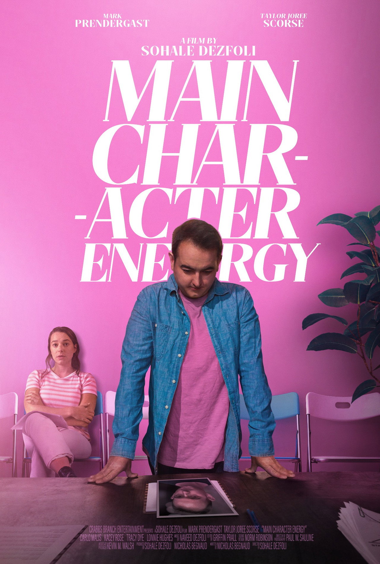Main Character Energy Backdrop