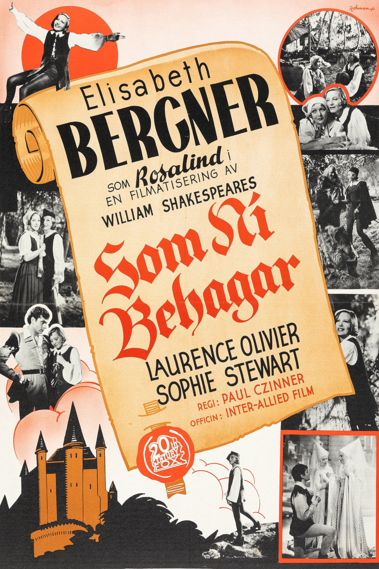 Som ni behagar filmaffisch