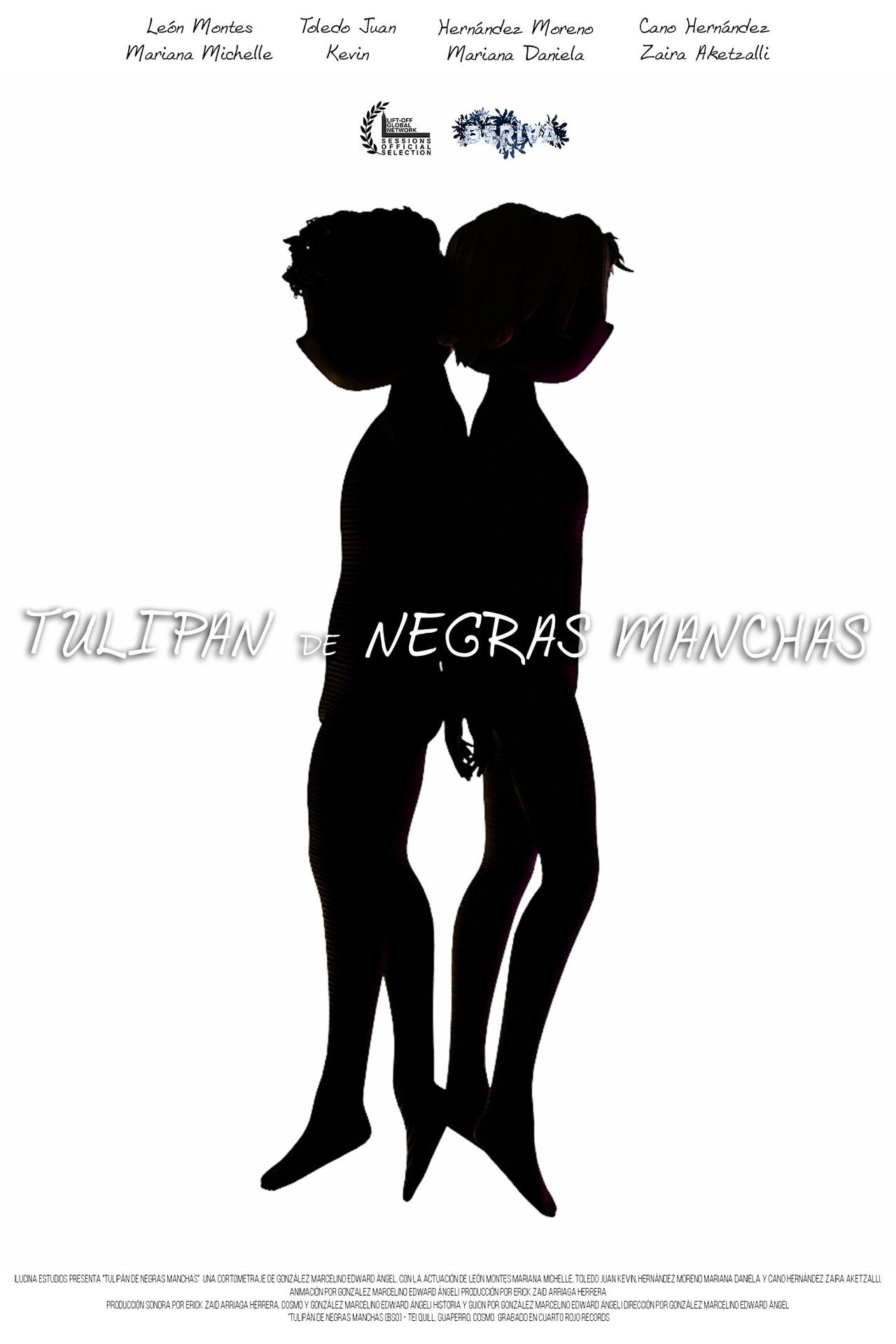 Tulipán de Negras Manchas poster