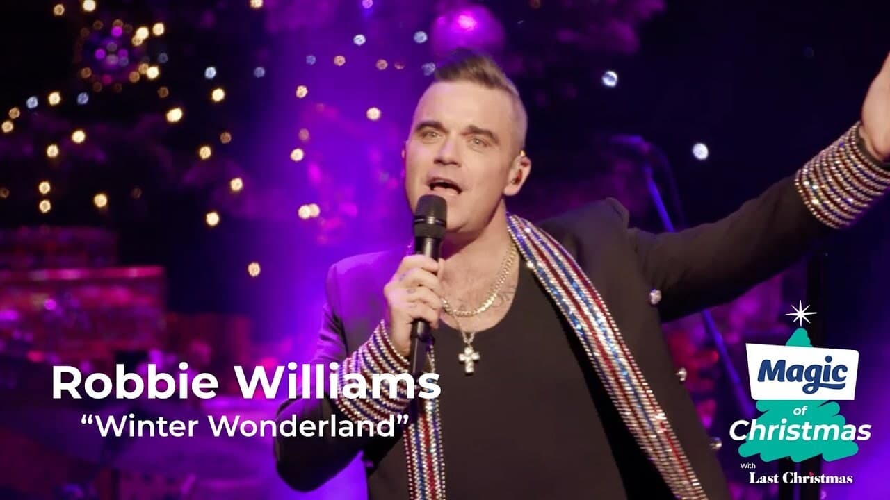 Scen från Robbie Williams: One Night at the Palladium