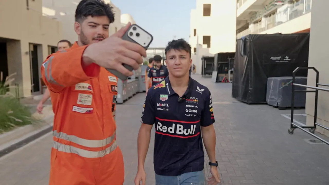 Team Hadjar — La promotion chez Red Bull