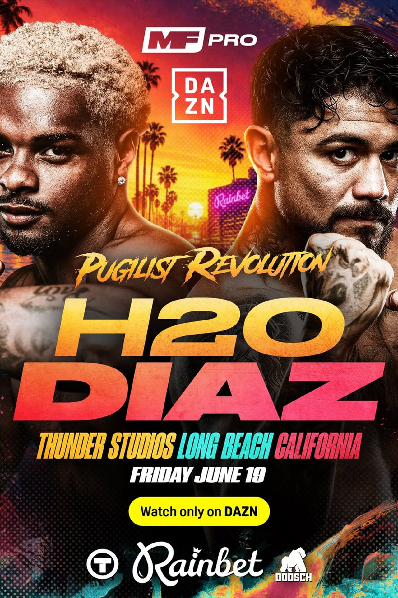 Ashton Sylve vs. Joseph Diaz Jr. filmaffisch