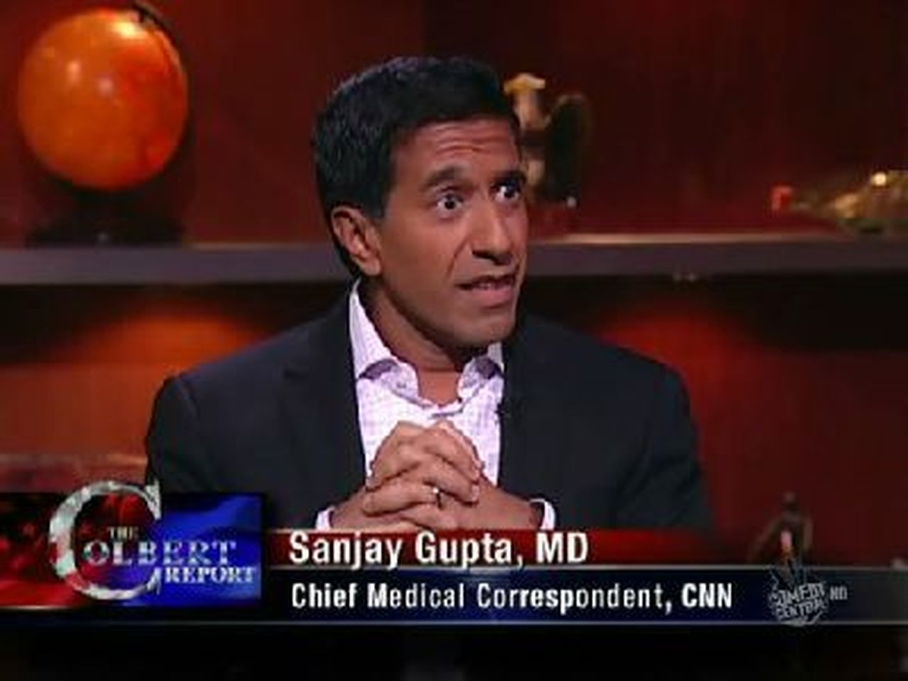 The Colbert Report - Season 5 Episode 131 : Shashi Tharoor,  Dr. Sanjay Gupta