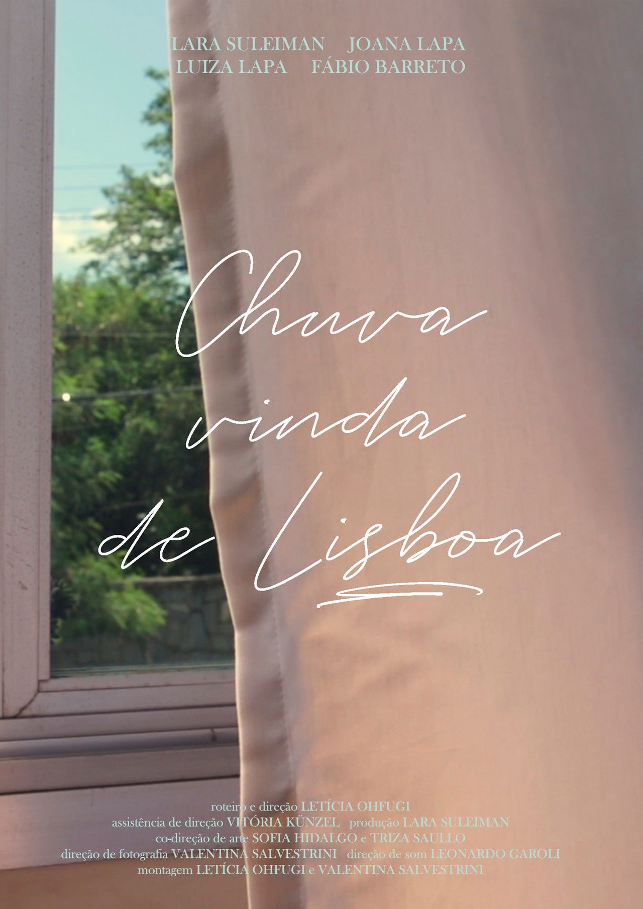 Rain Coming from Lisbon Backdrop