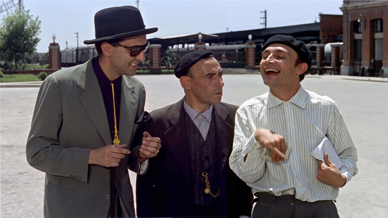 Los tramposos backdrop