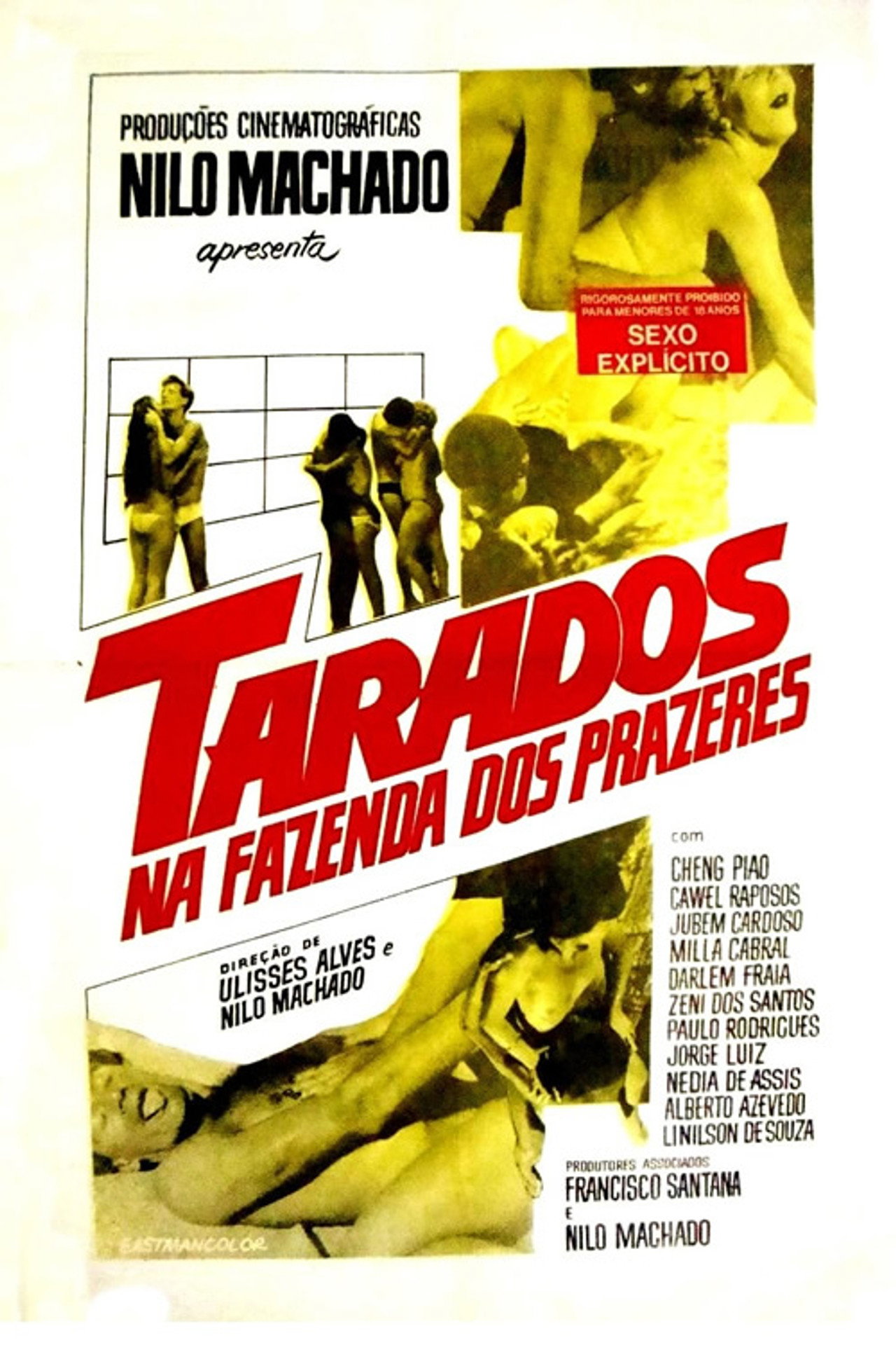 Tarados na Fazenda dos Prazeres filmaffisch