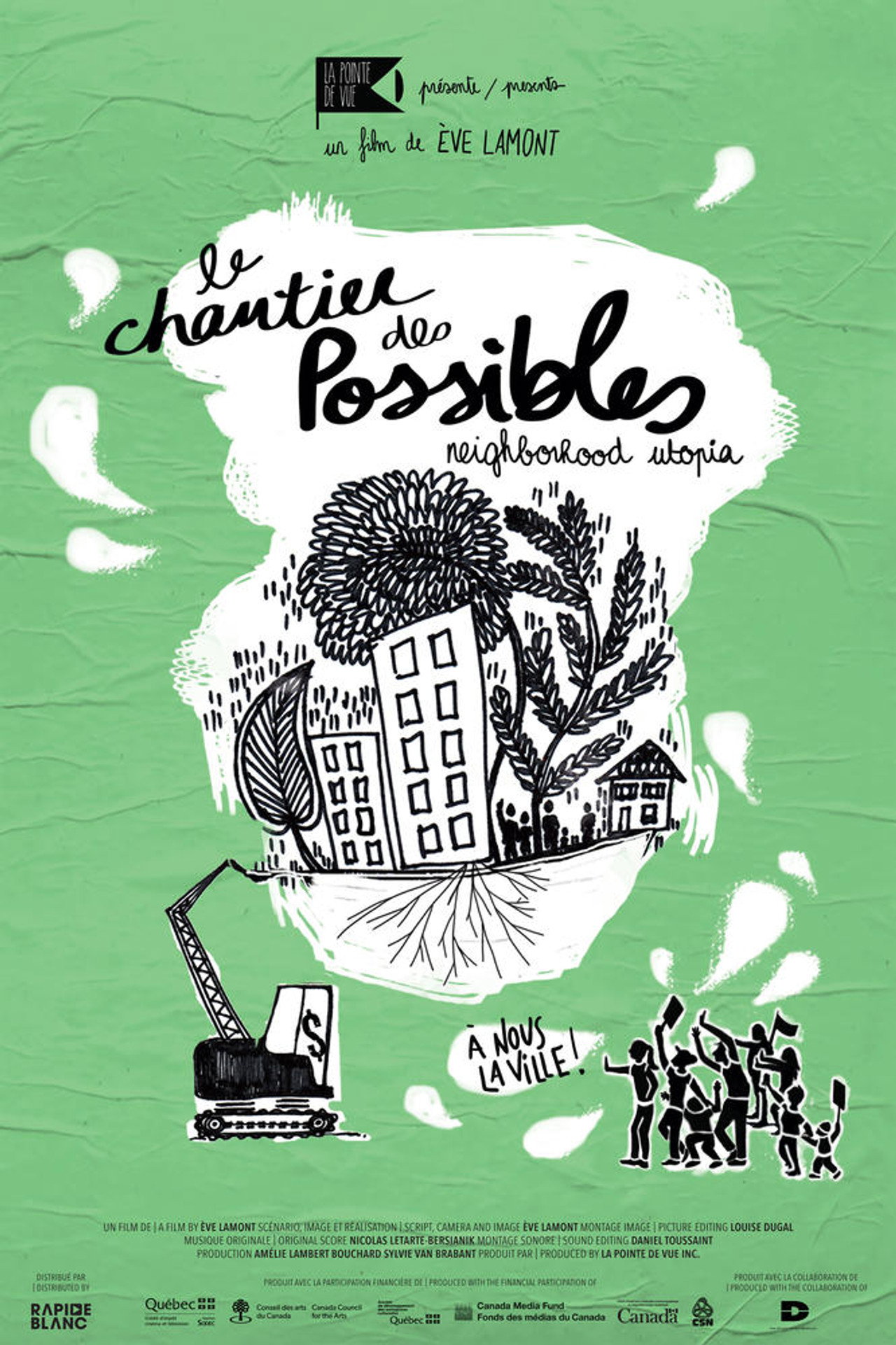 Le Chantier des possibles filmaffisch