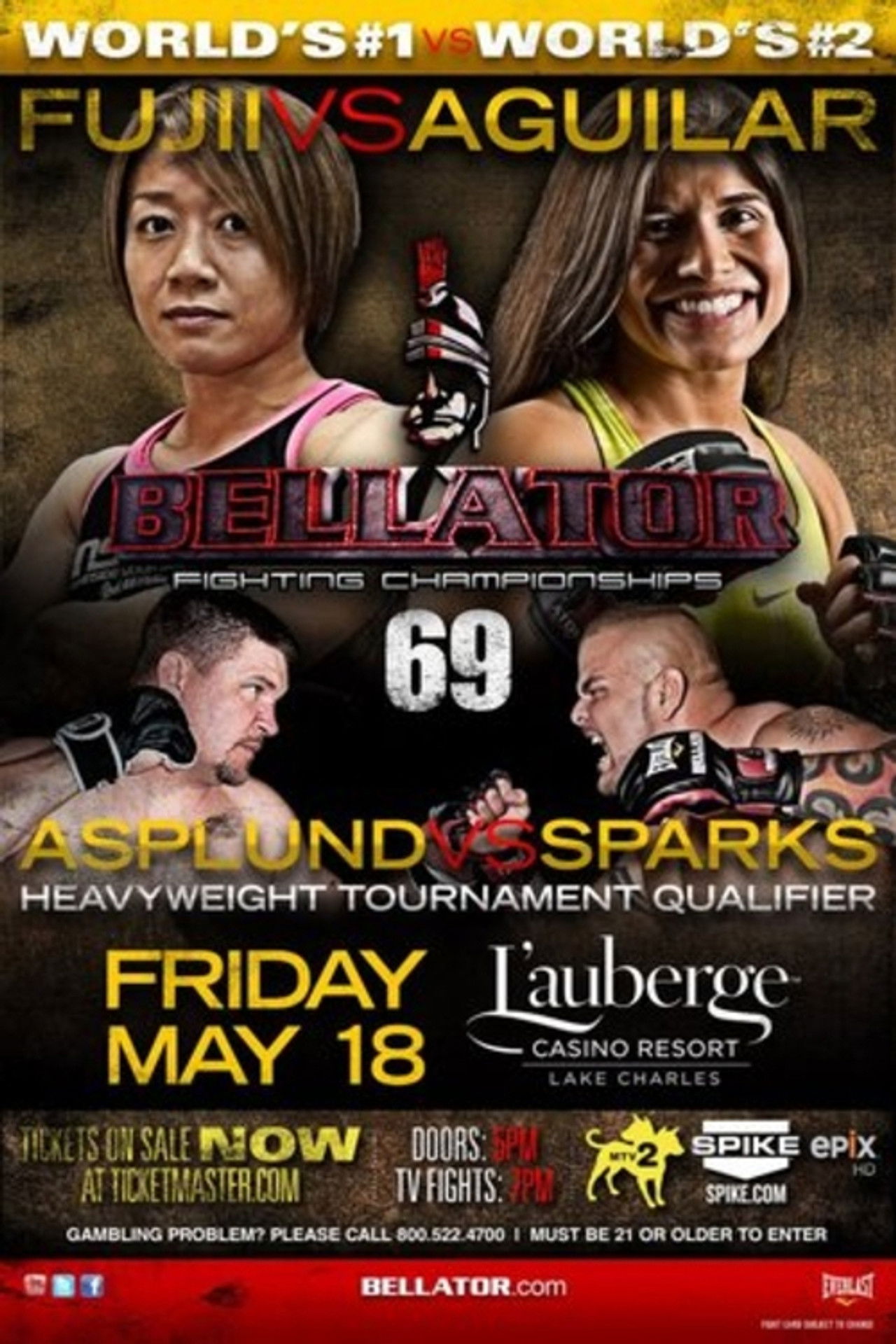 Bellator 69 Backdrop