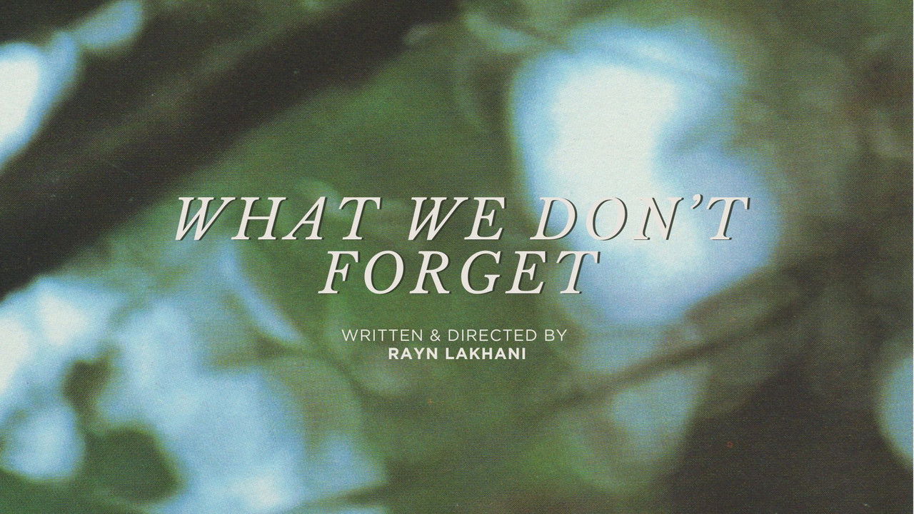 What We Don’t Forget