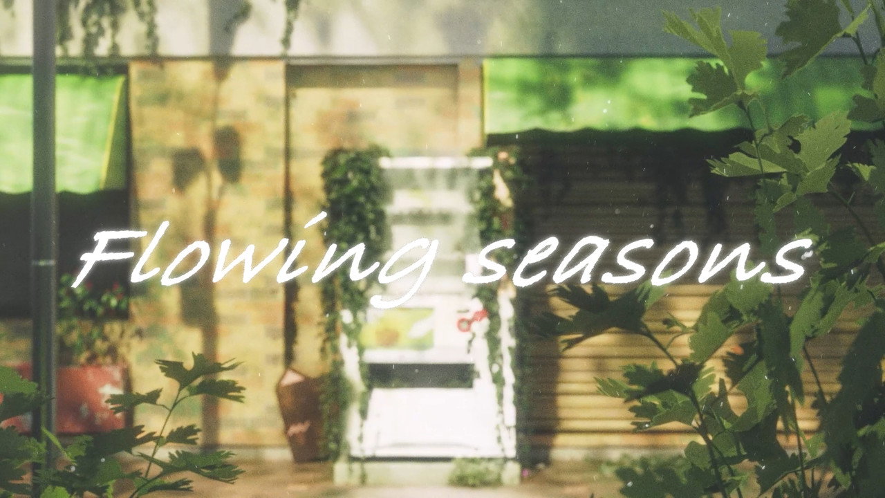 Backdrop for Flowing Seasons