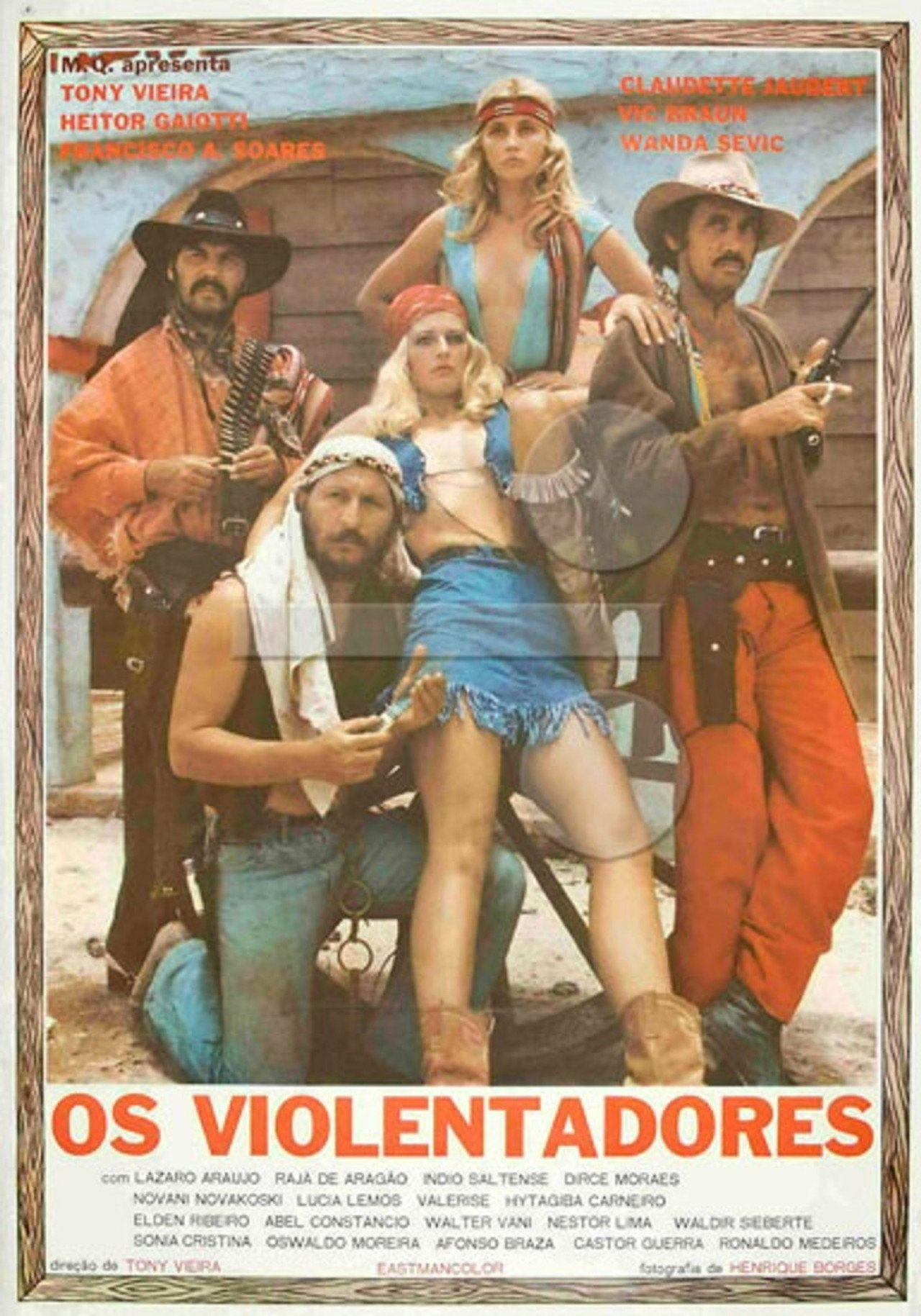 Os Violentadores filmaffisch