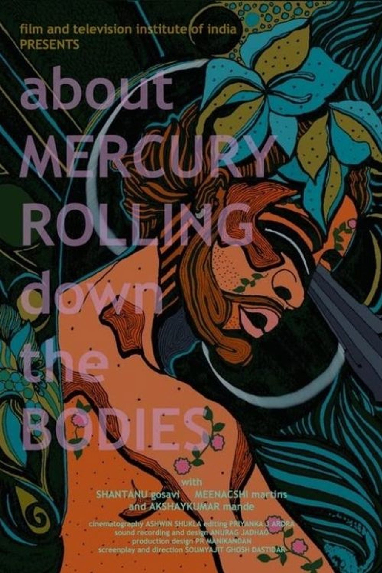 Taap - About Mercury Rolling Down the Bodies filmaffisch