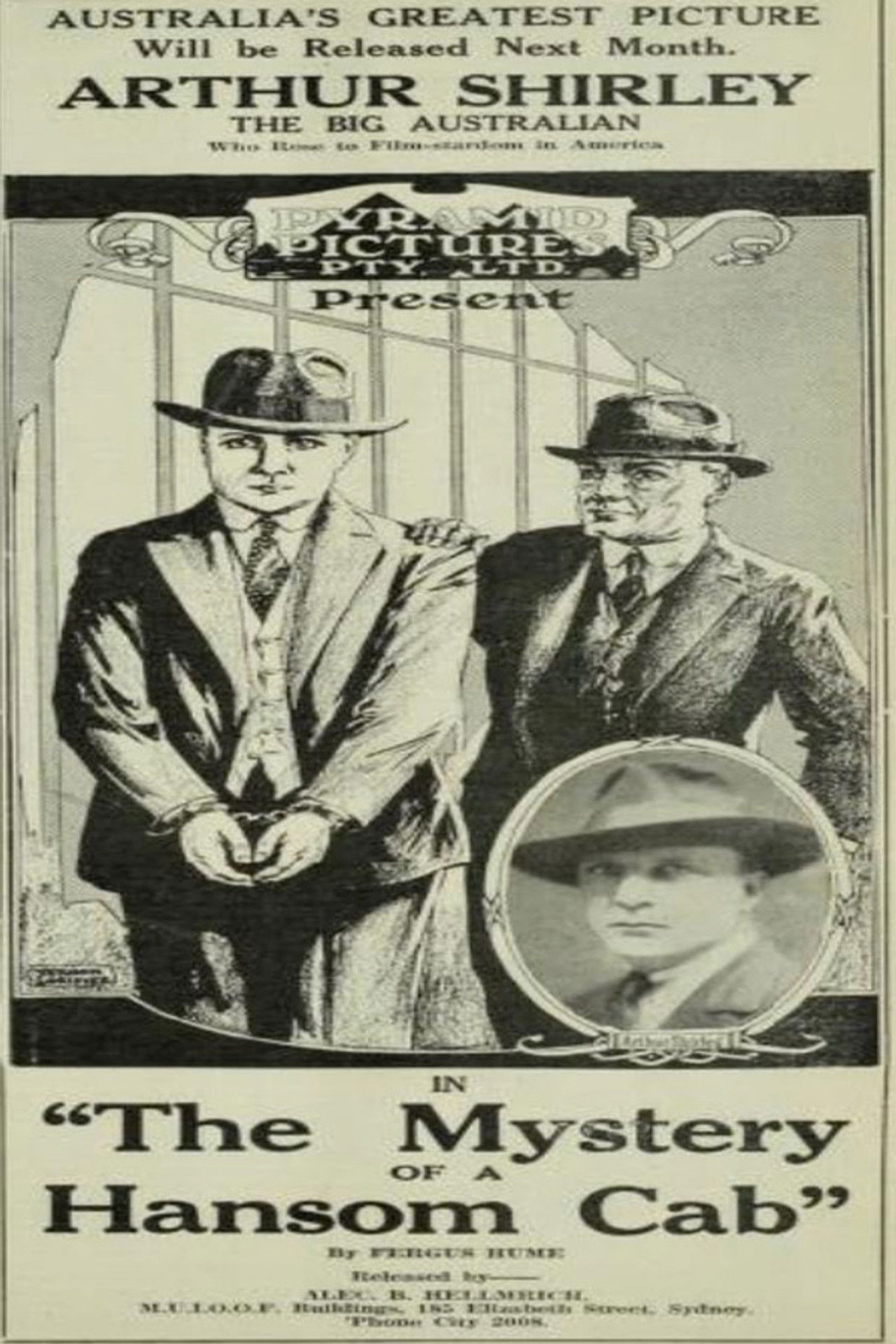 The Mystery of a Hansom Cab Backdrop