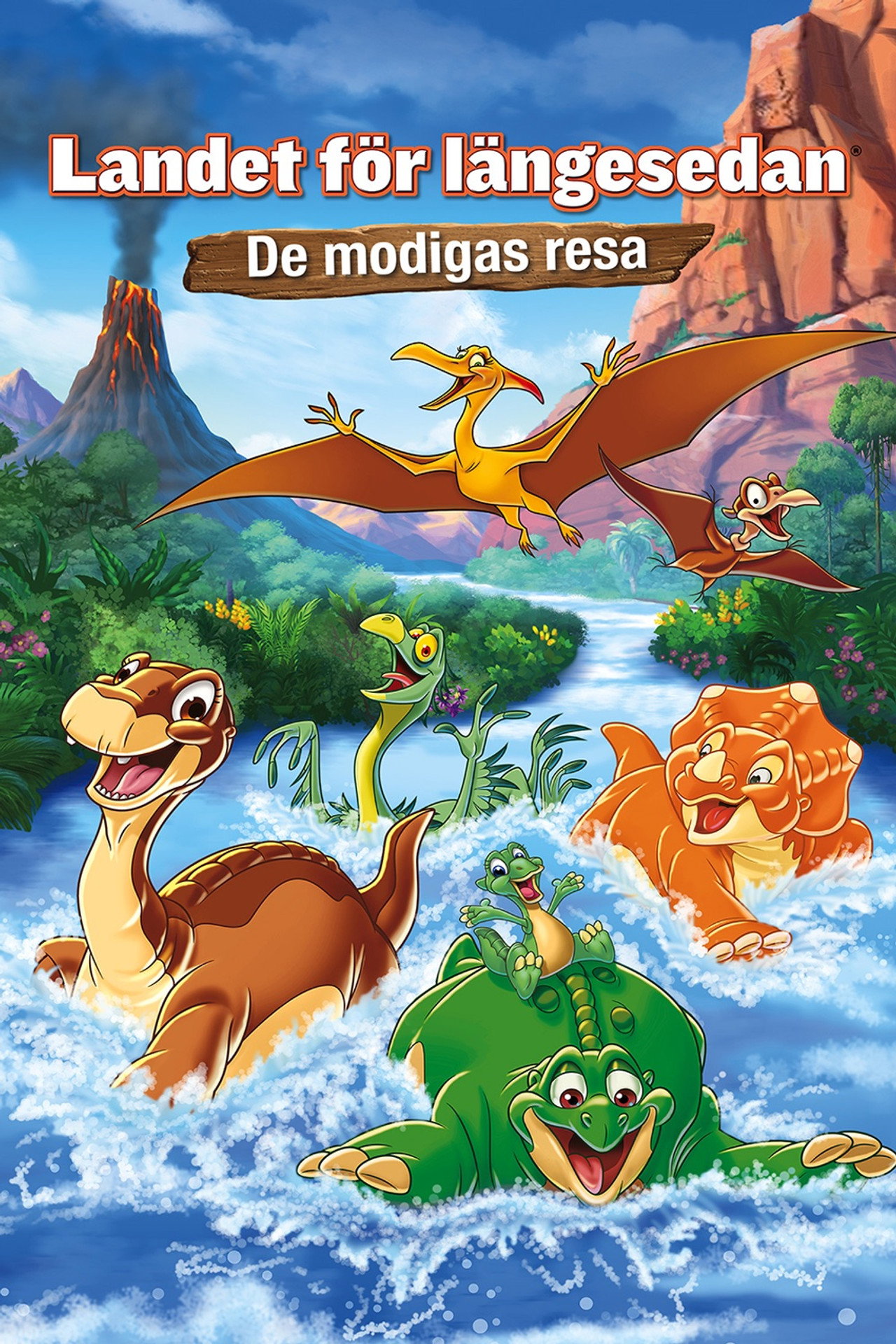 Landet för längesedan 14: De modigas resa filmaffisch