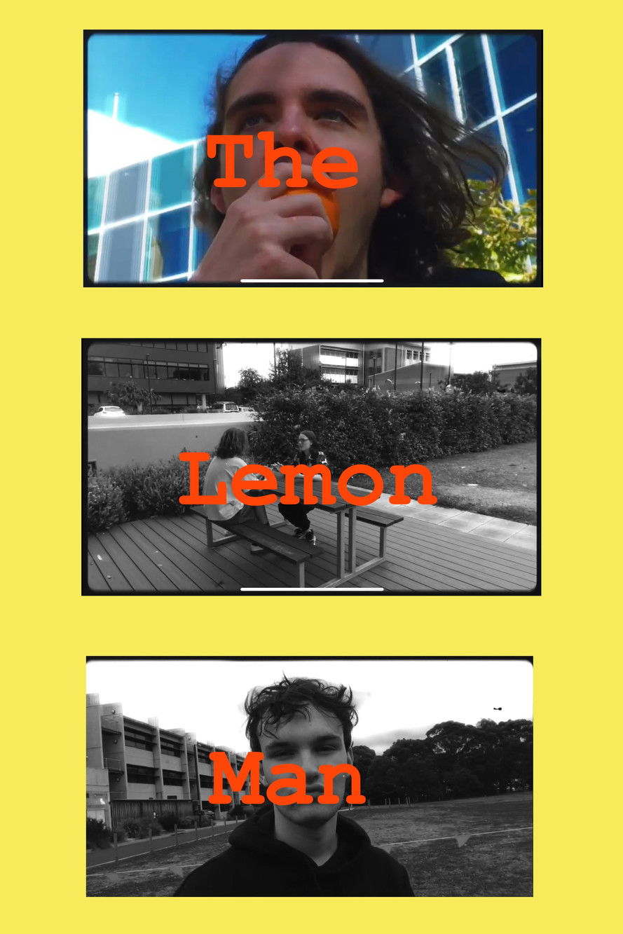 The lemon Man poster