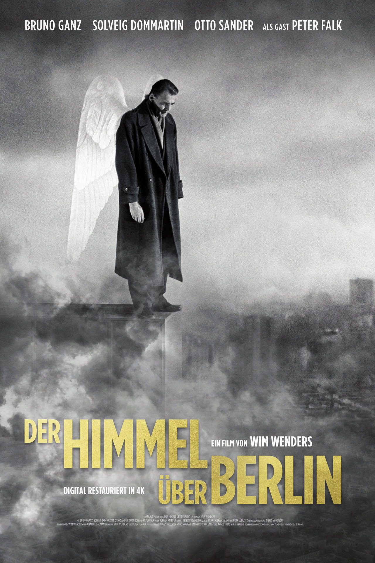 Himmel över Berlin filmaffisch