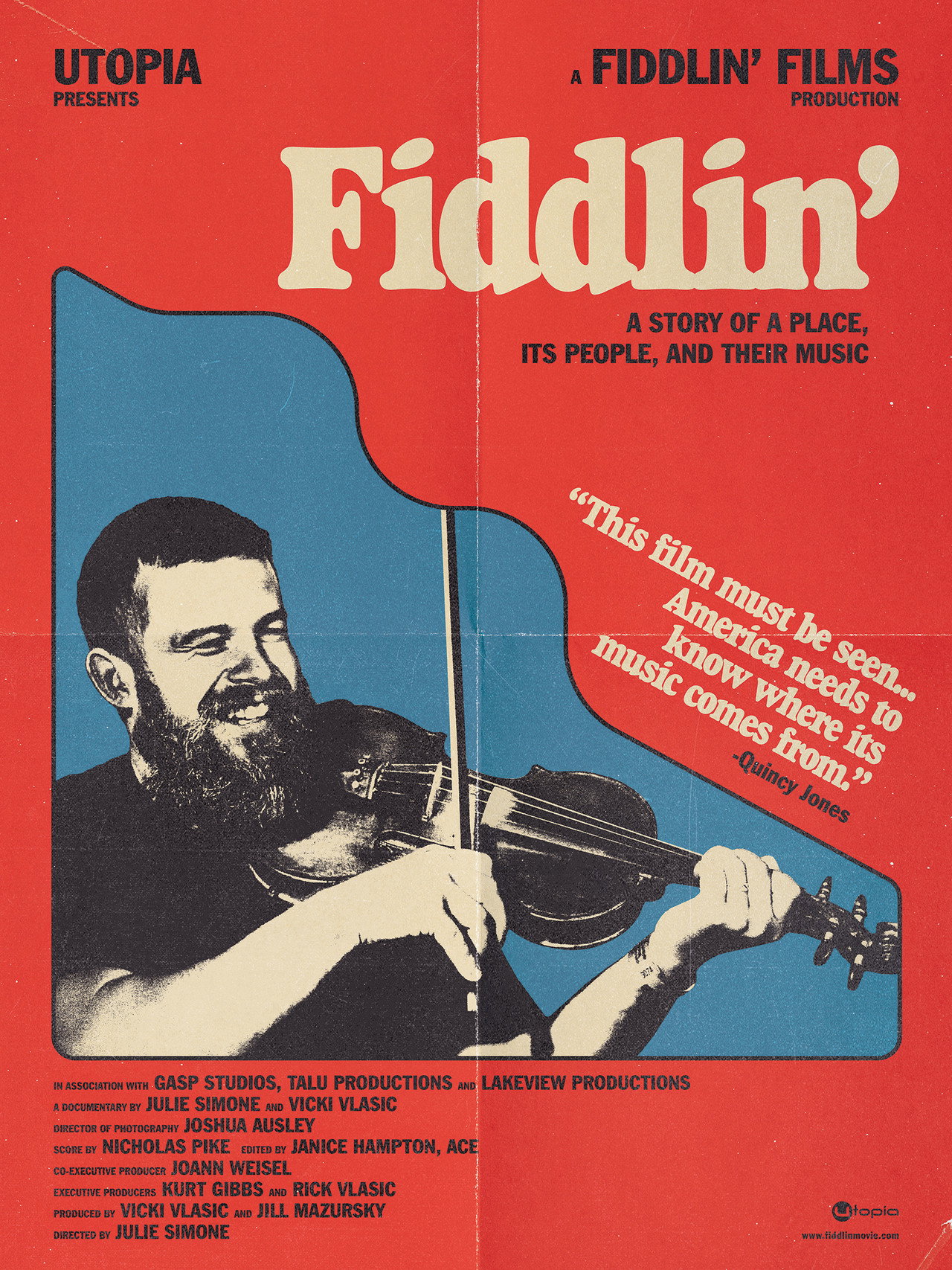 Fiddlin' filmaffisch