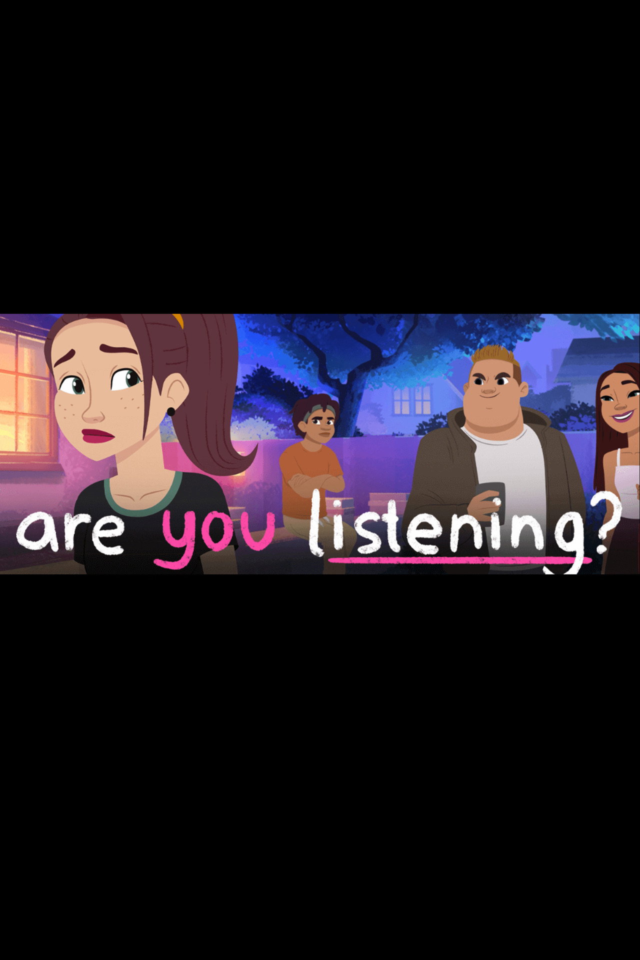 are you listening? Backdrop