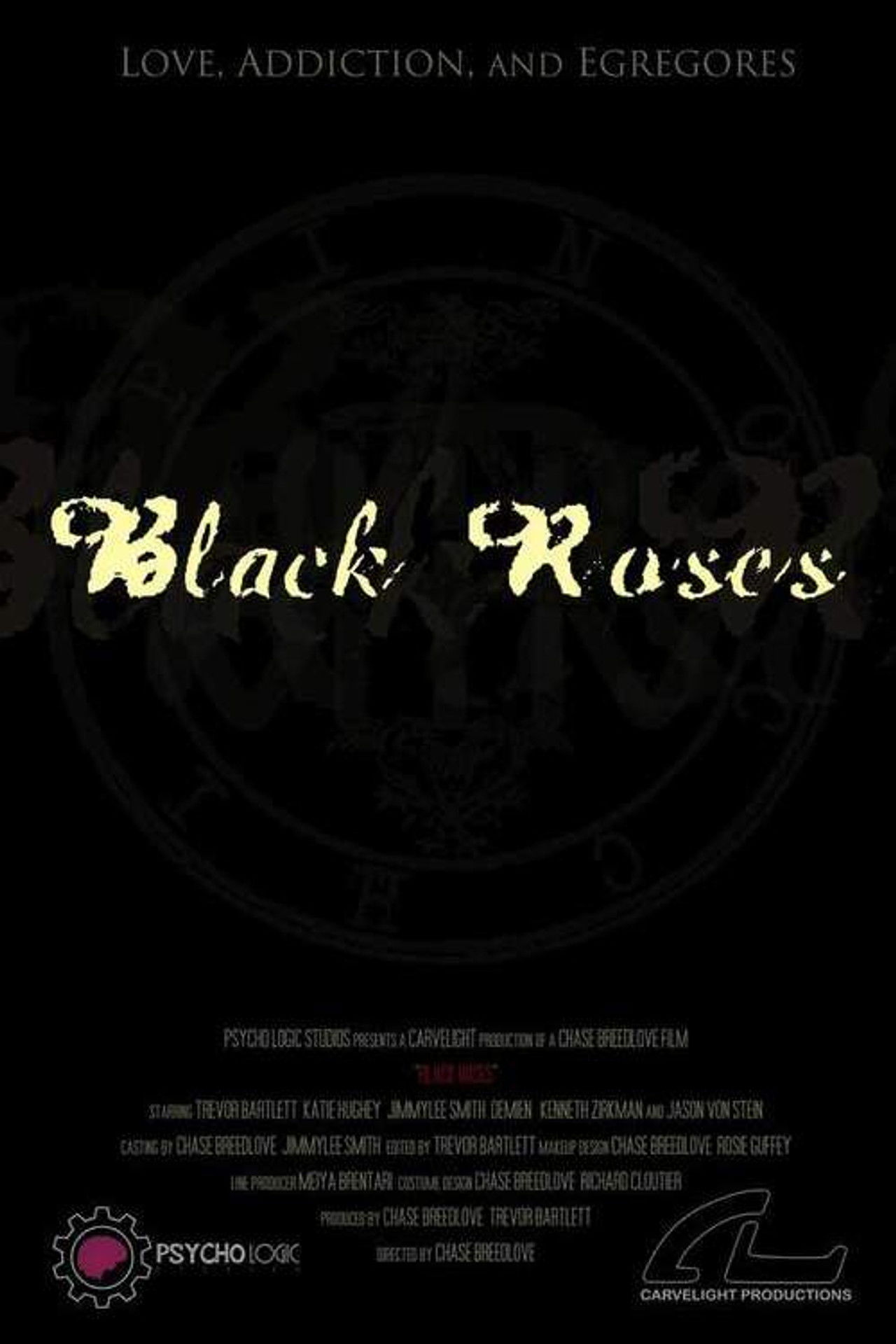 Black Roses Backdrop