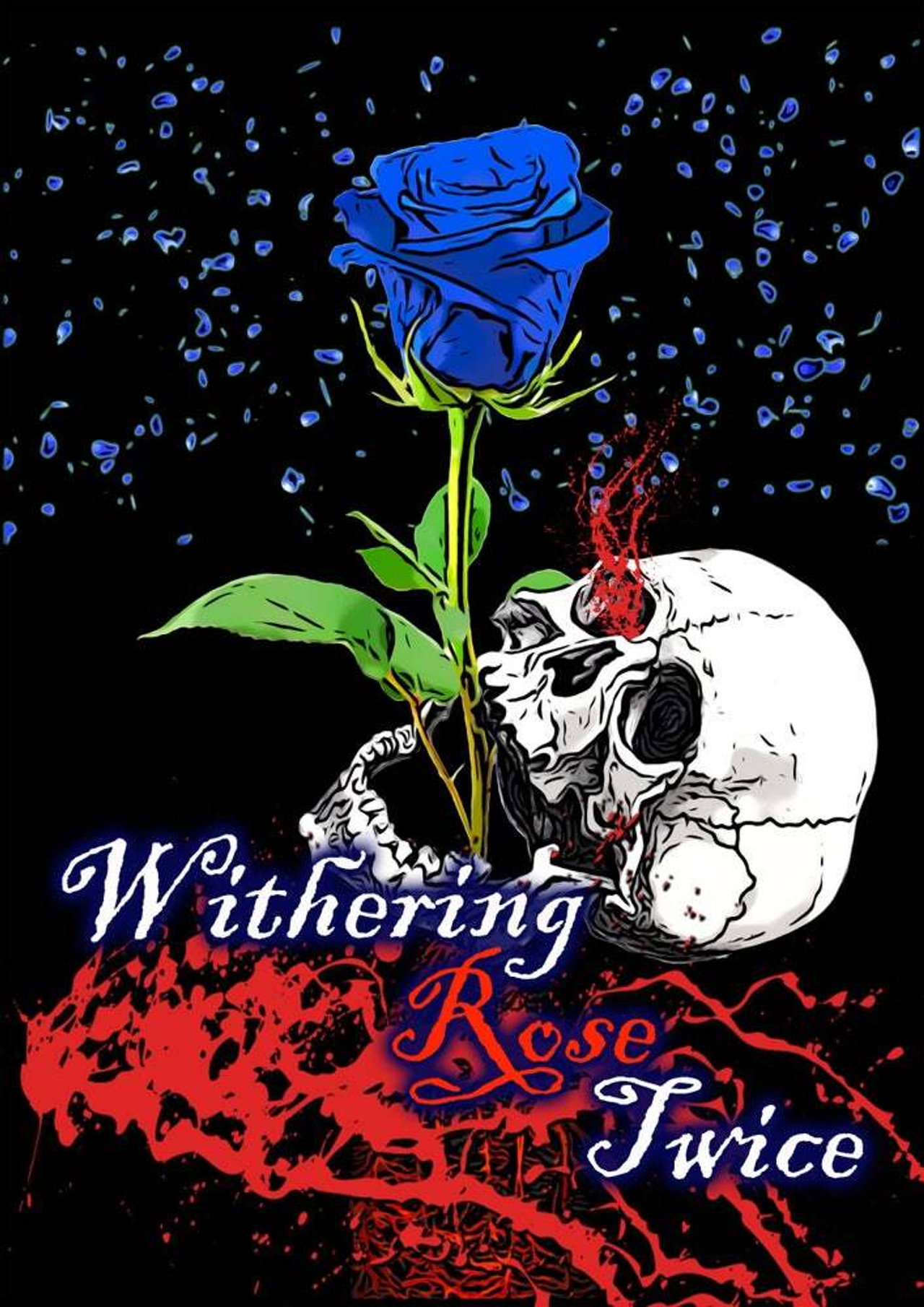 Withering Rose Twice Backdrop