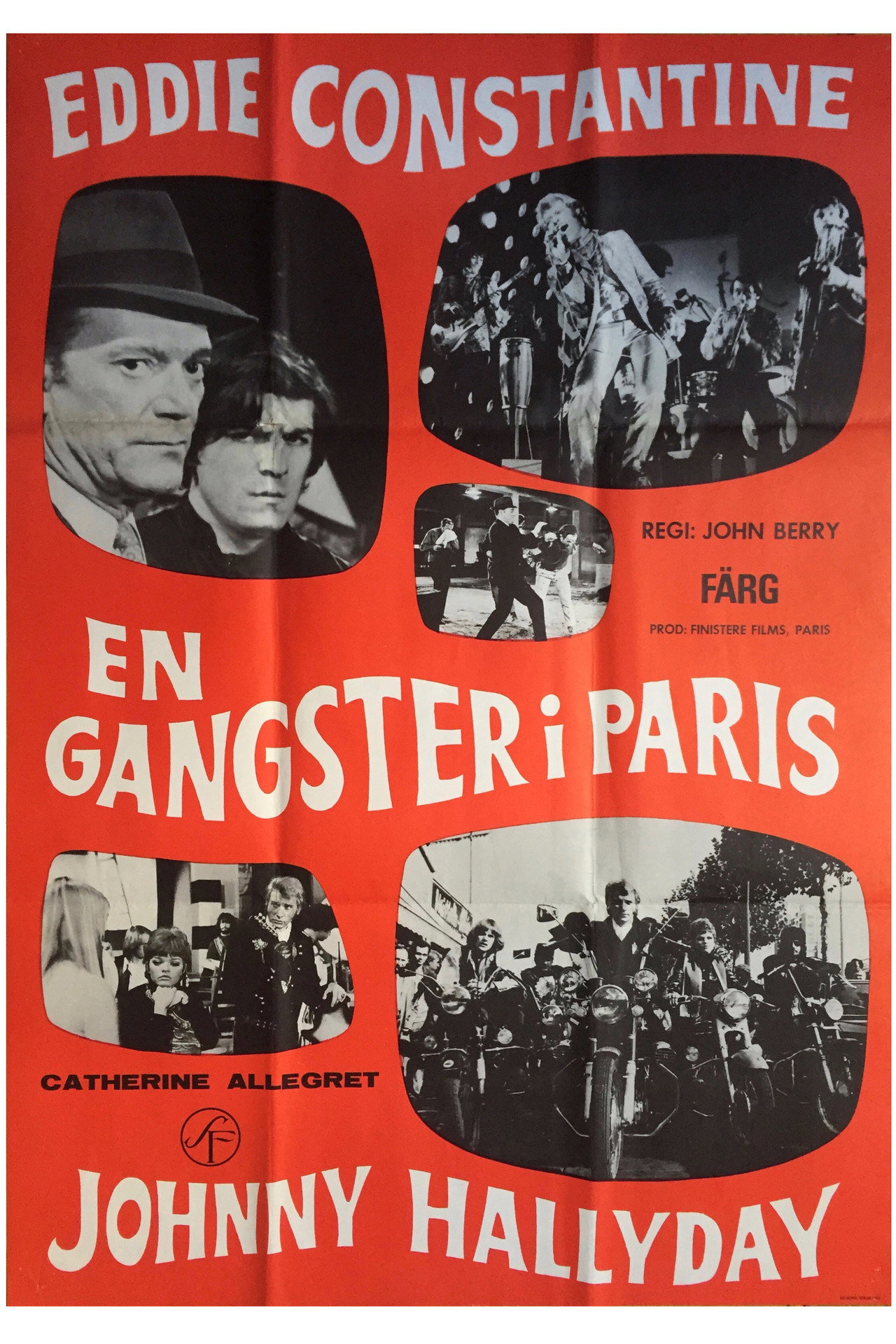 En gangster i Paris filmaffisch