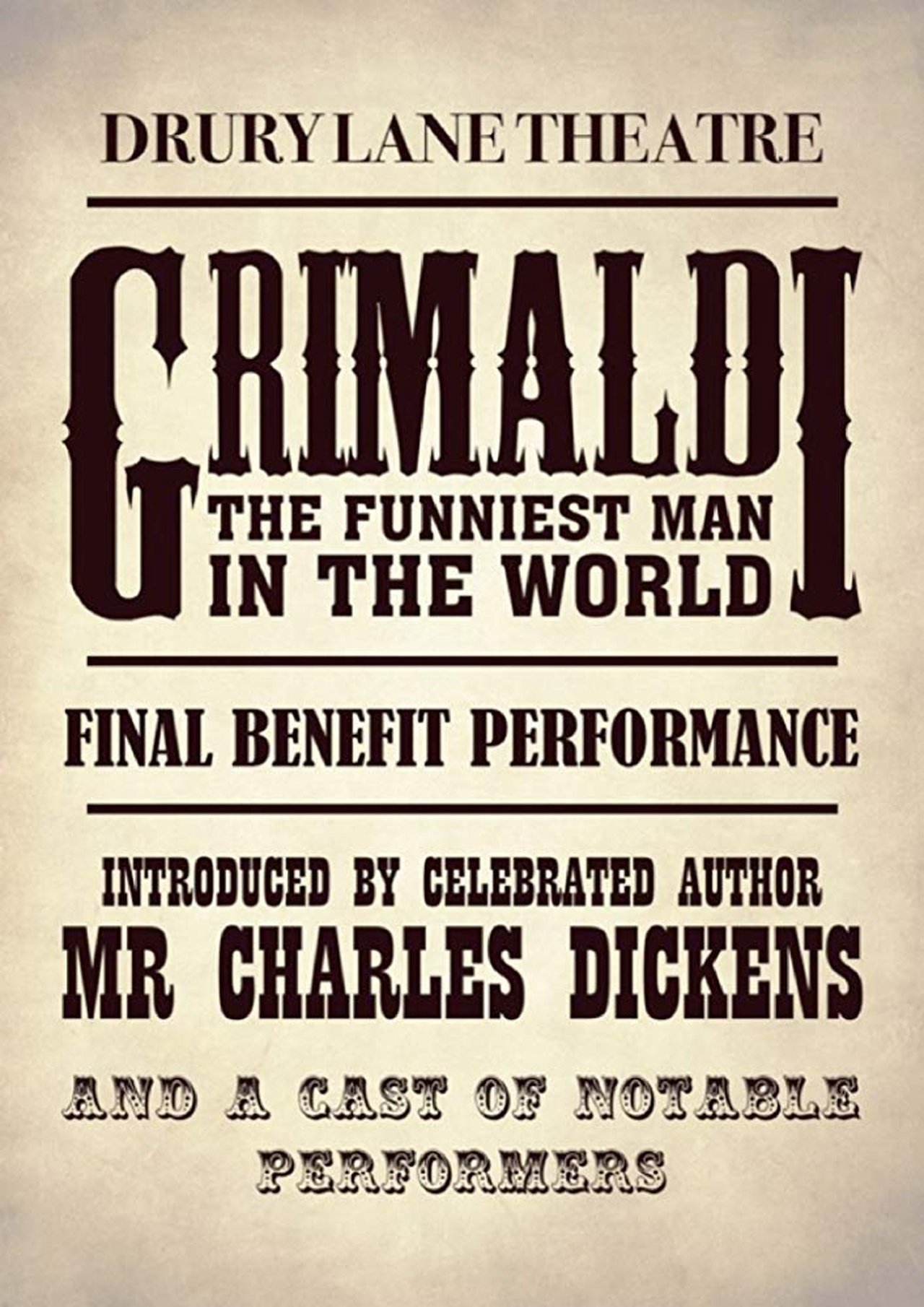 Grimaldi: The Funniest Man in the World Grimaldi: The Funniest Man in the World