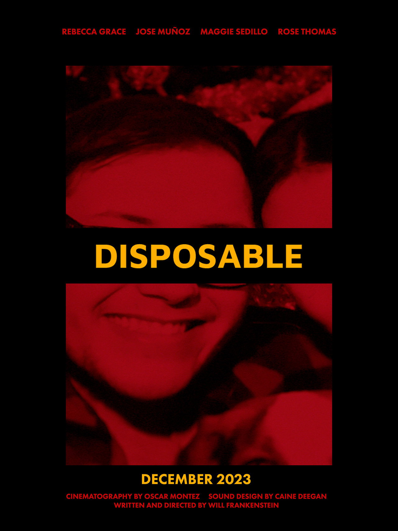 Disposable filmaffisch