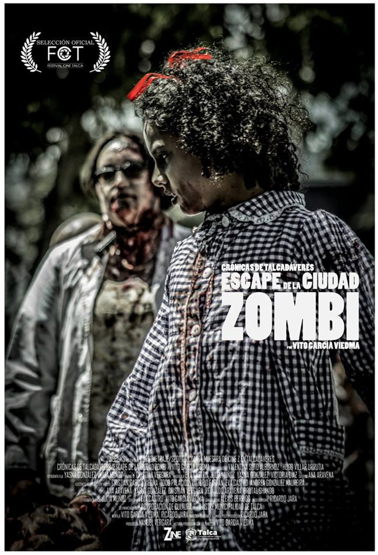 Escape from Zombie City Backdrop