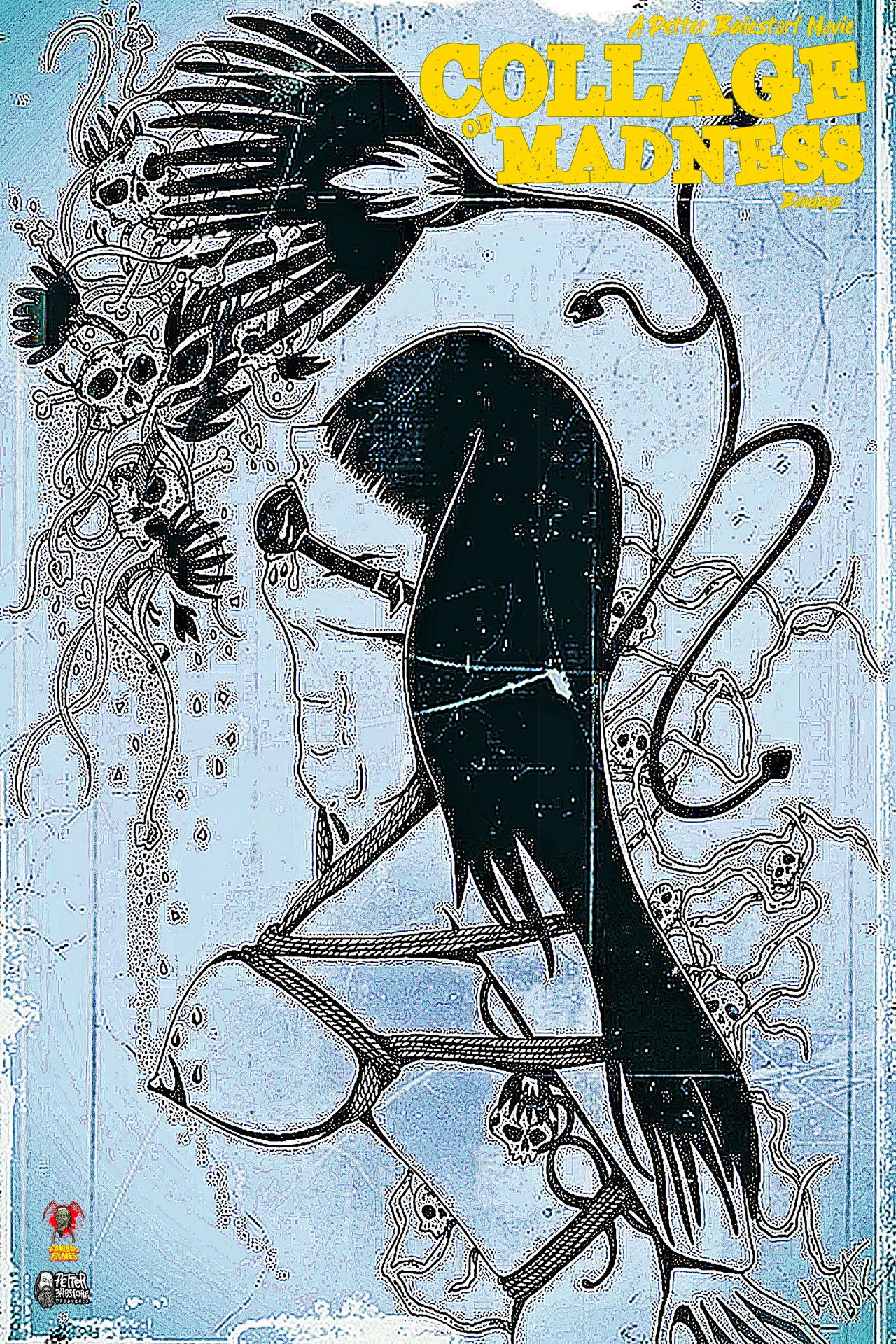 Collage of Madness Backdrop