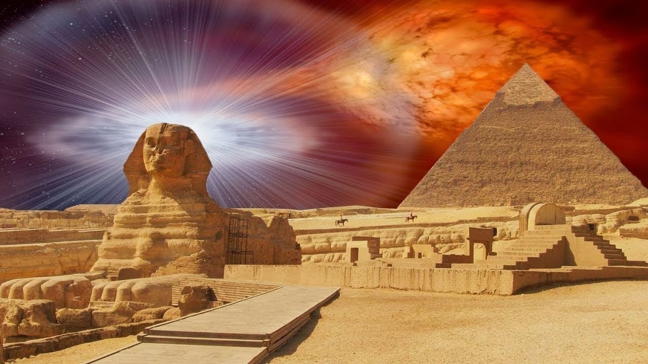 Scen från La Révélation des Pyramides