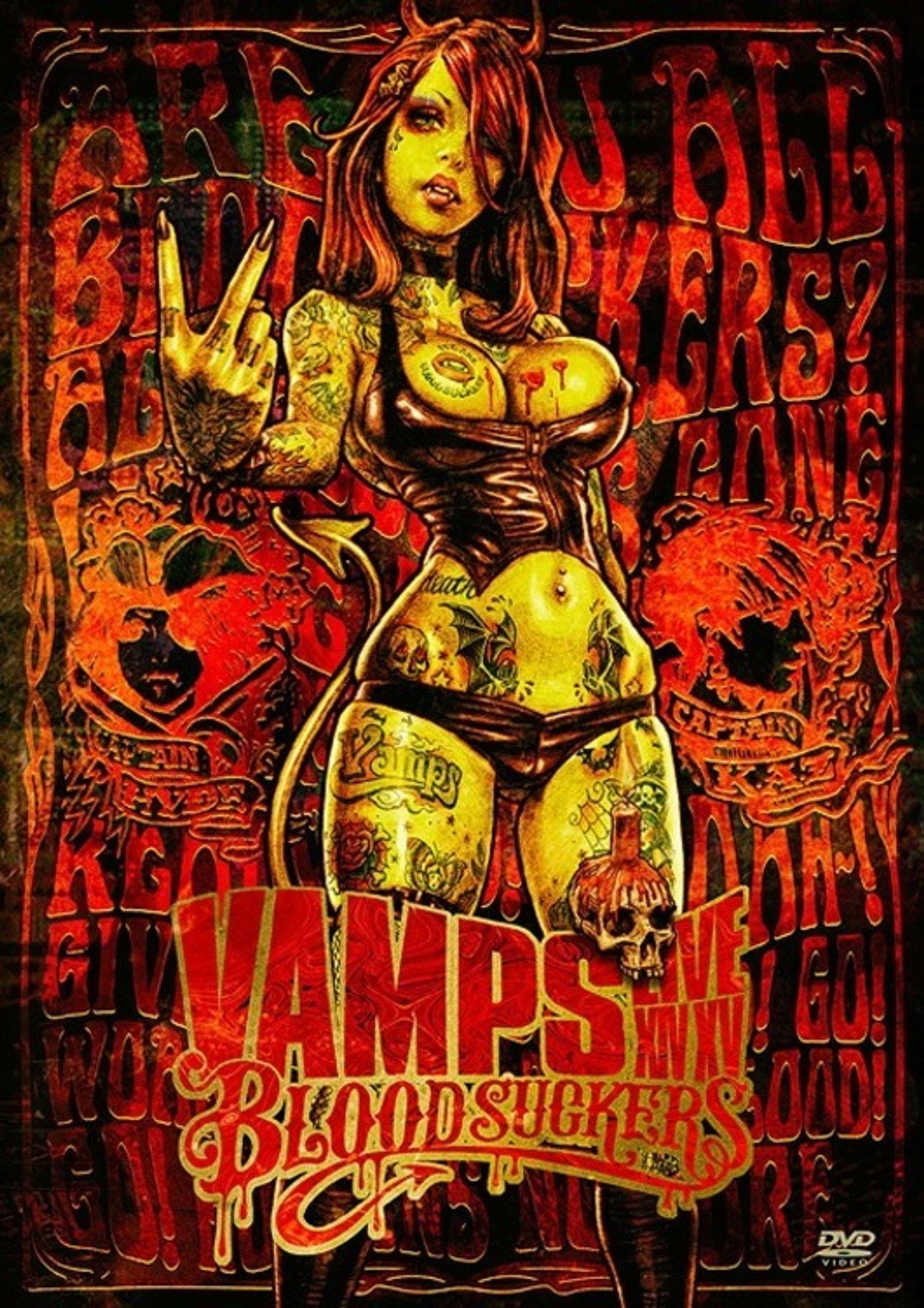 VAMPS Live 2015 Bloodsuckers Backdrop