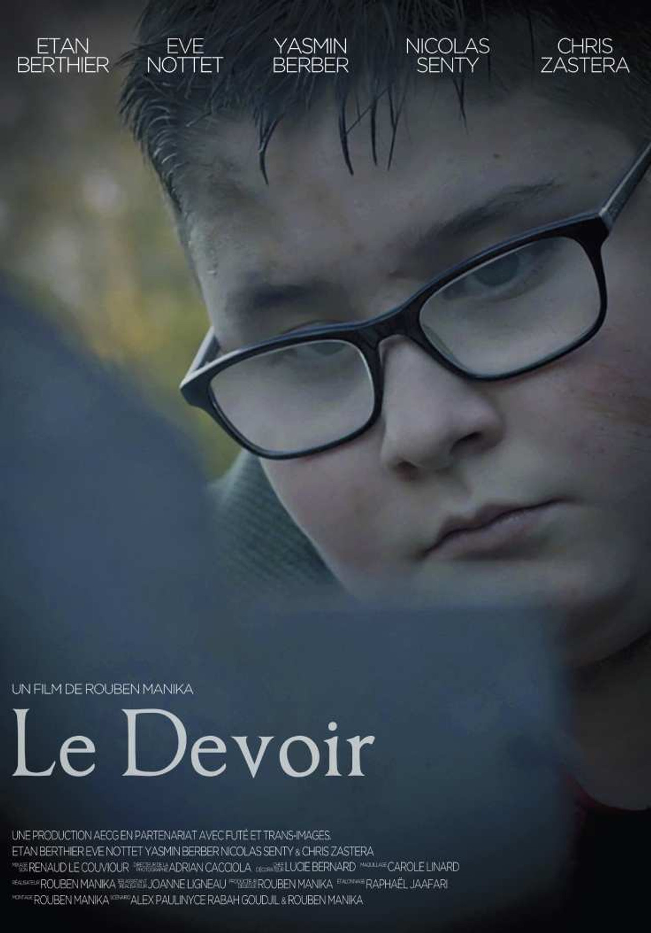 Le devoir filmaffisch