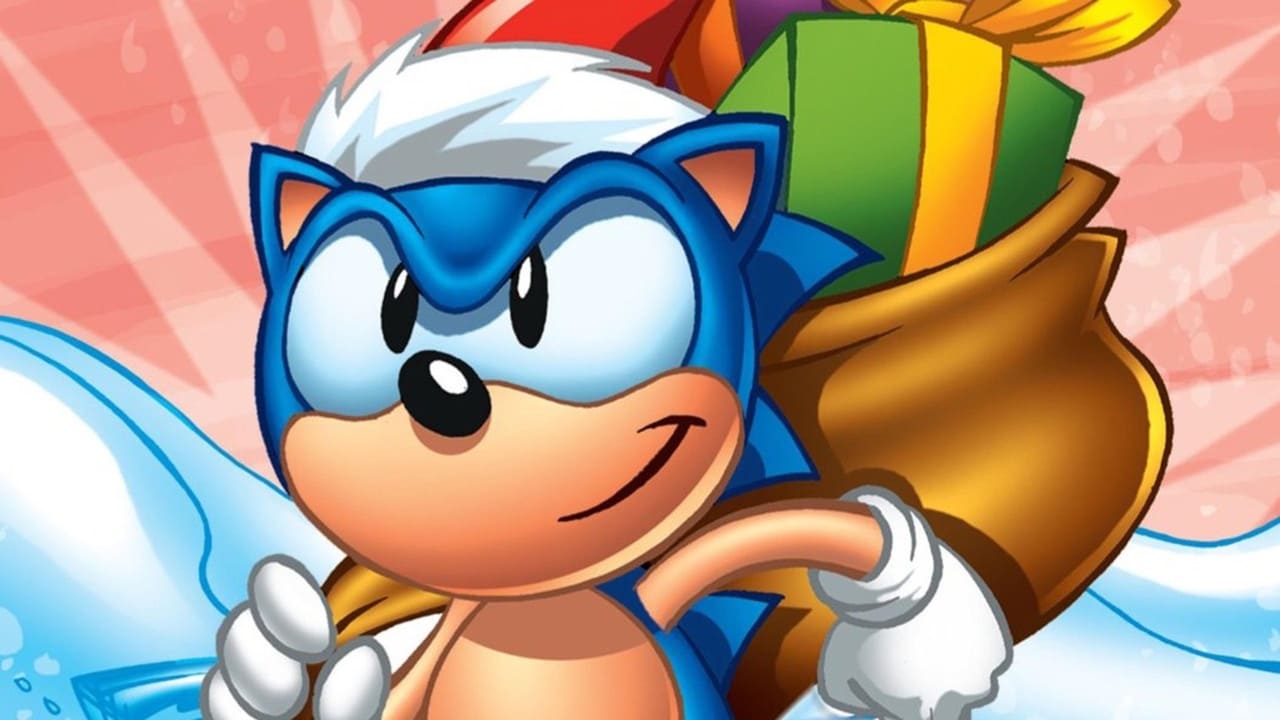 Scen från Sonic Christmas Blast