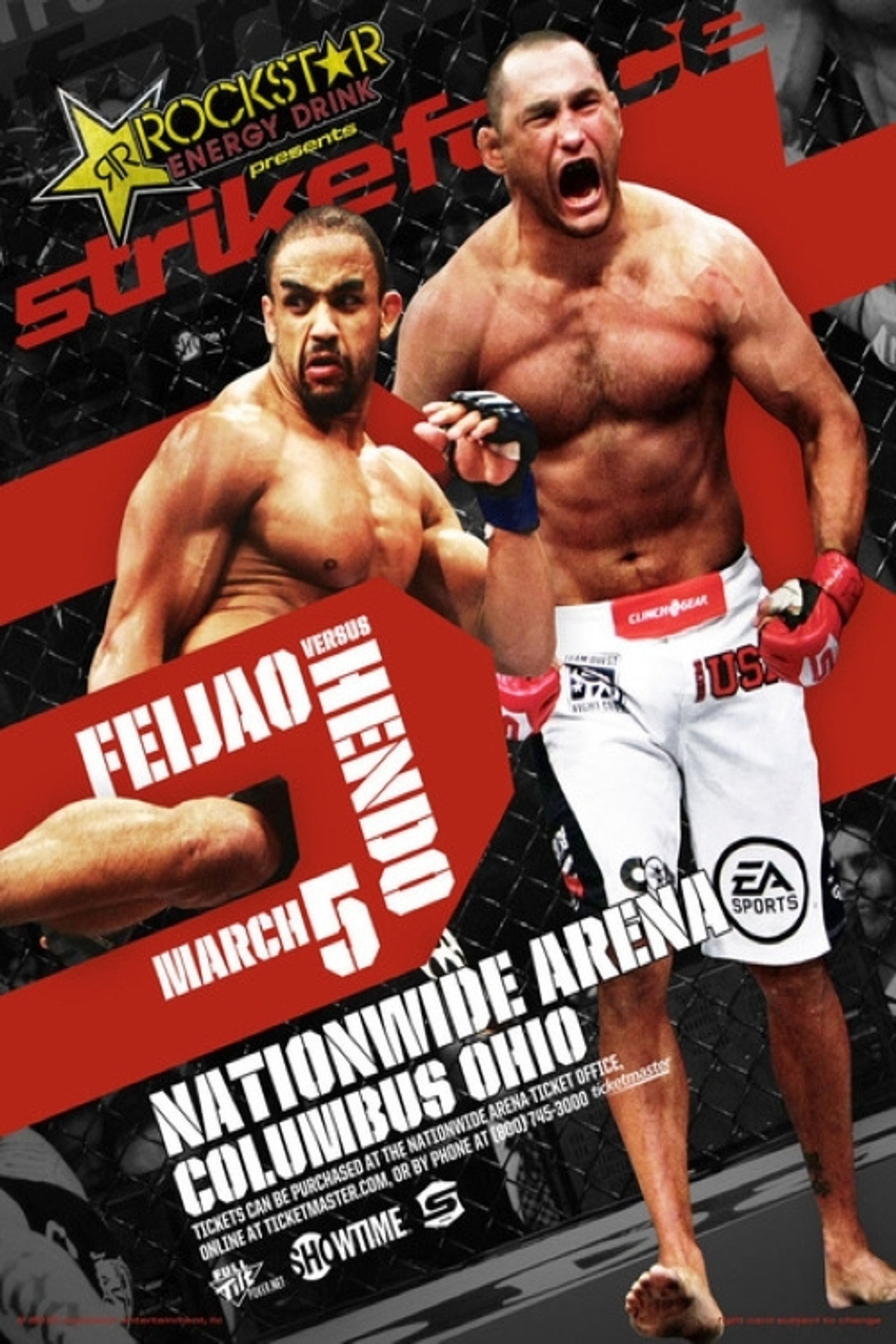 Strikeforce: Feijao vs. Henderson Backdrop