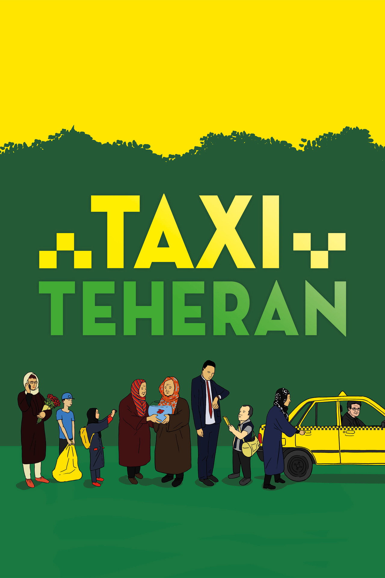 Taxi Teheran filmaffisch