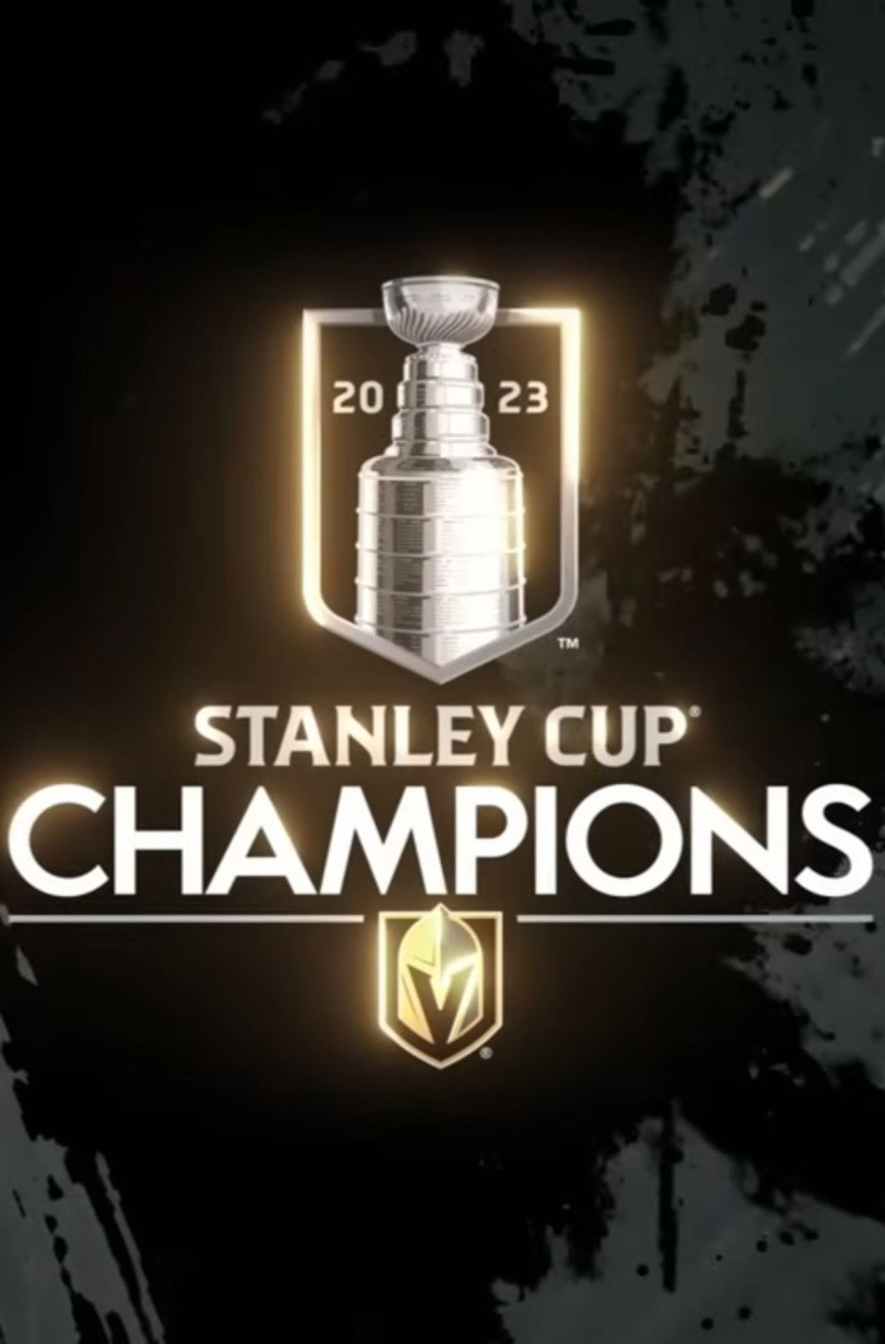 Vegas Golden Knights’ Stanley Cup Championship Film Backdrop