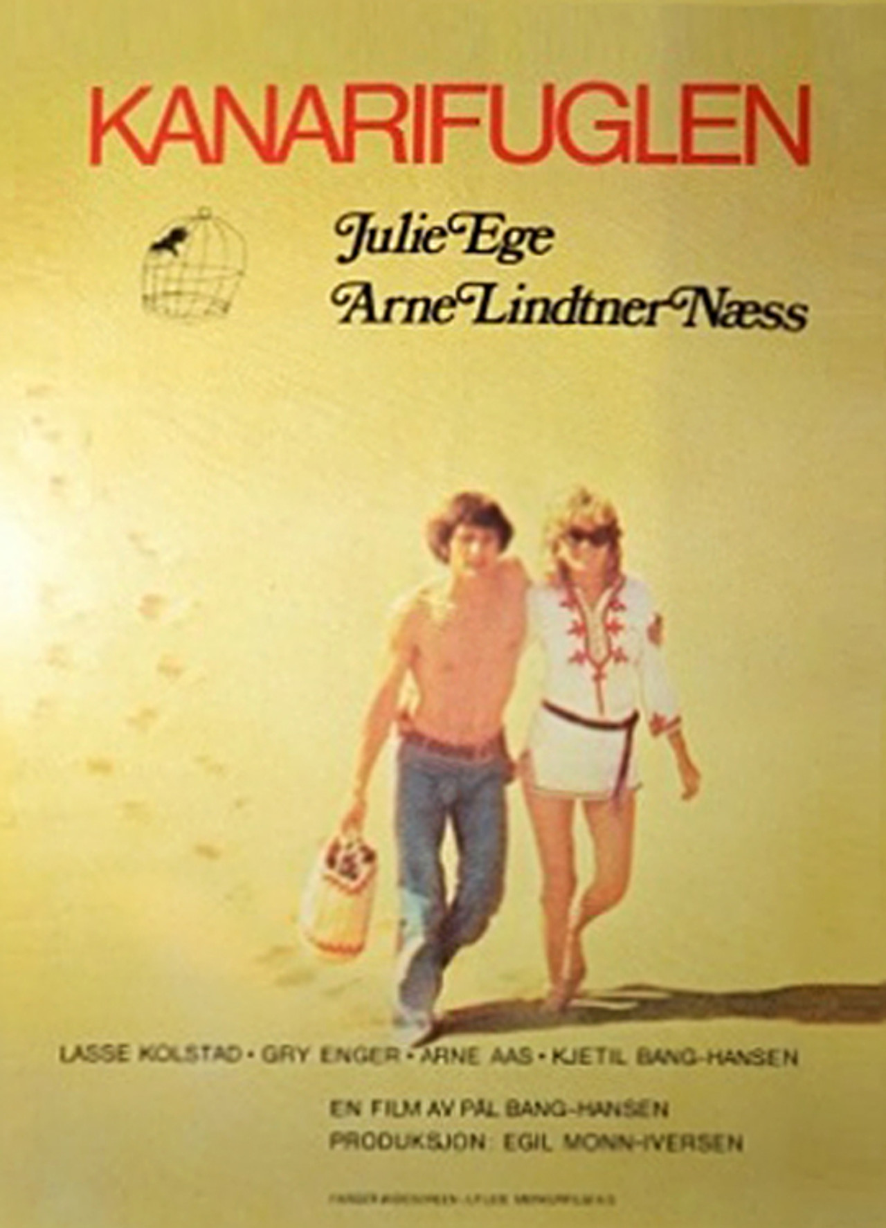 Kanarifuglen Backdrop