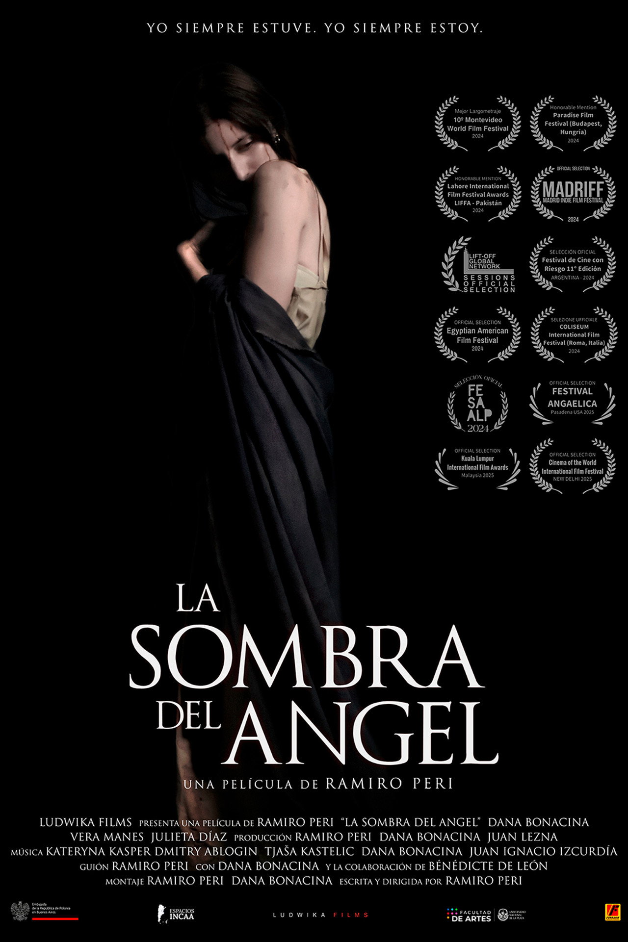 La sombra del ángel poster