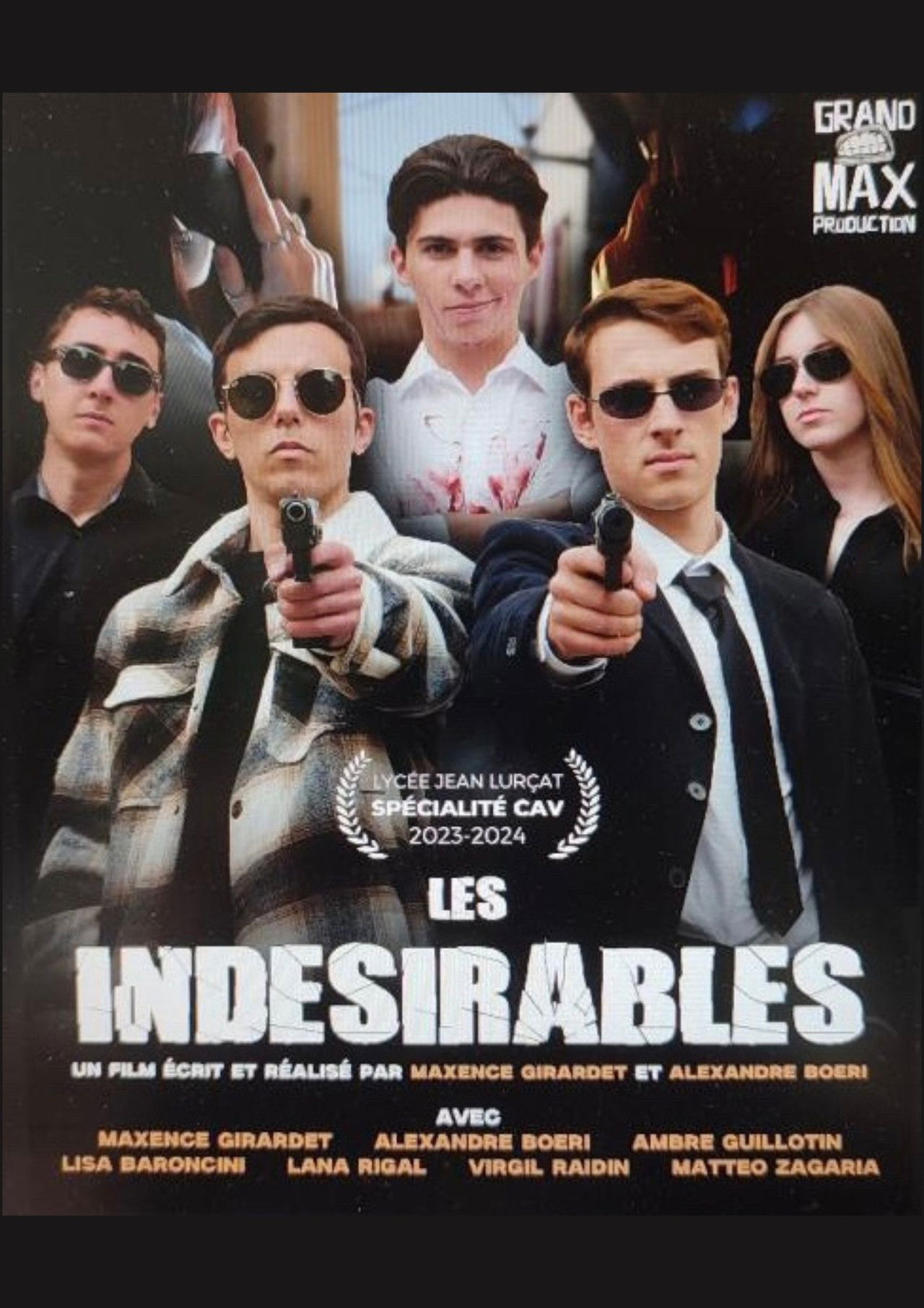 Les Indésirables Backdrop