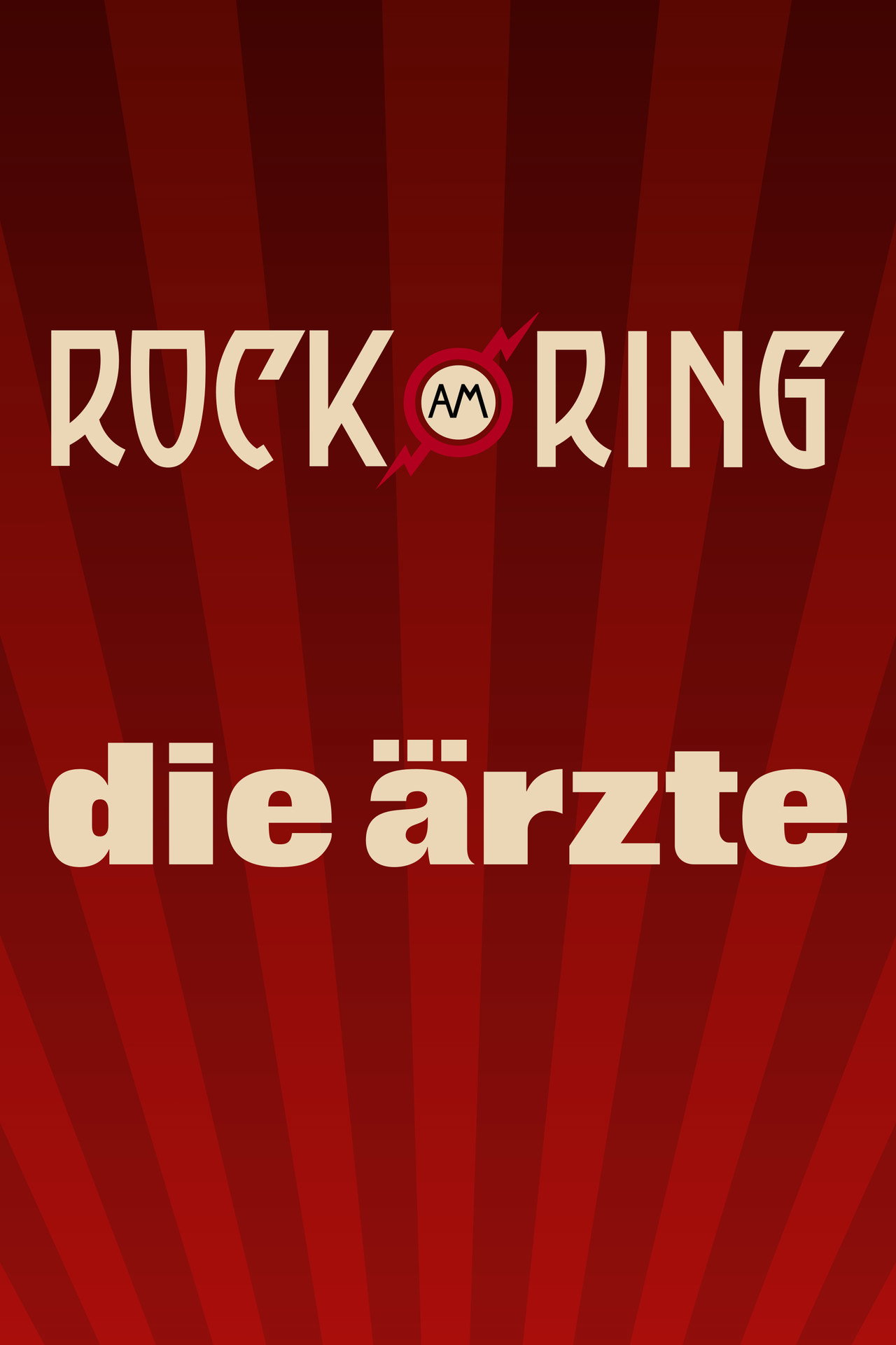 Die Ärzte - Rock am Ring 2019 filmaffisch