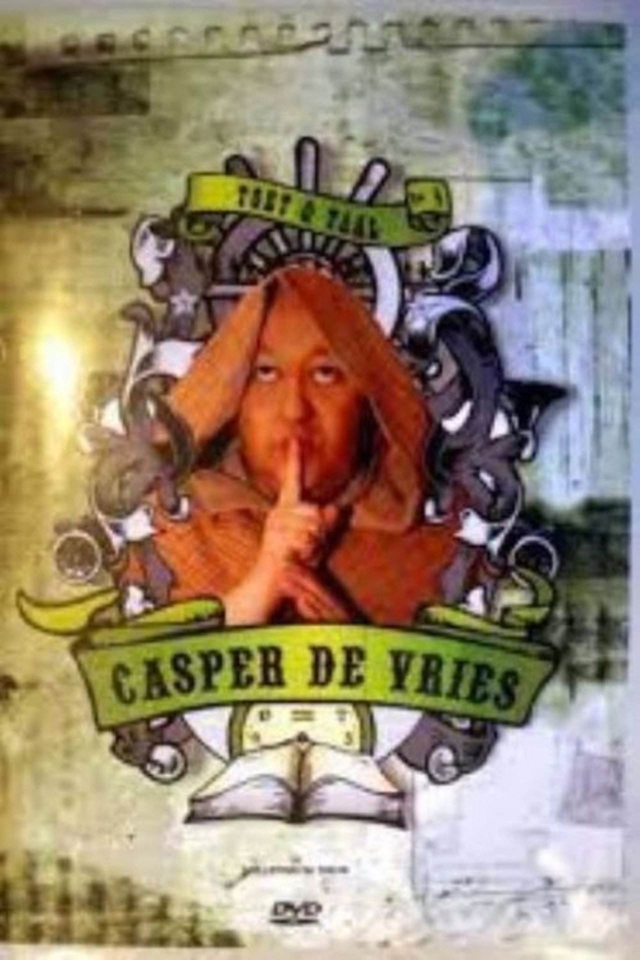 Casper De Vries - Toet En Taal Backdrop