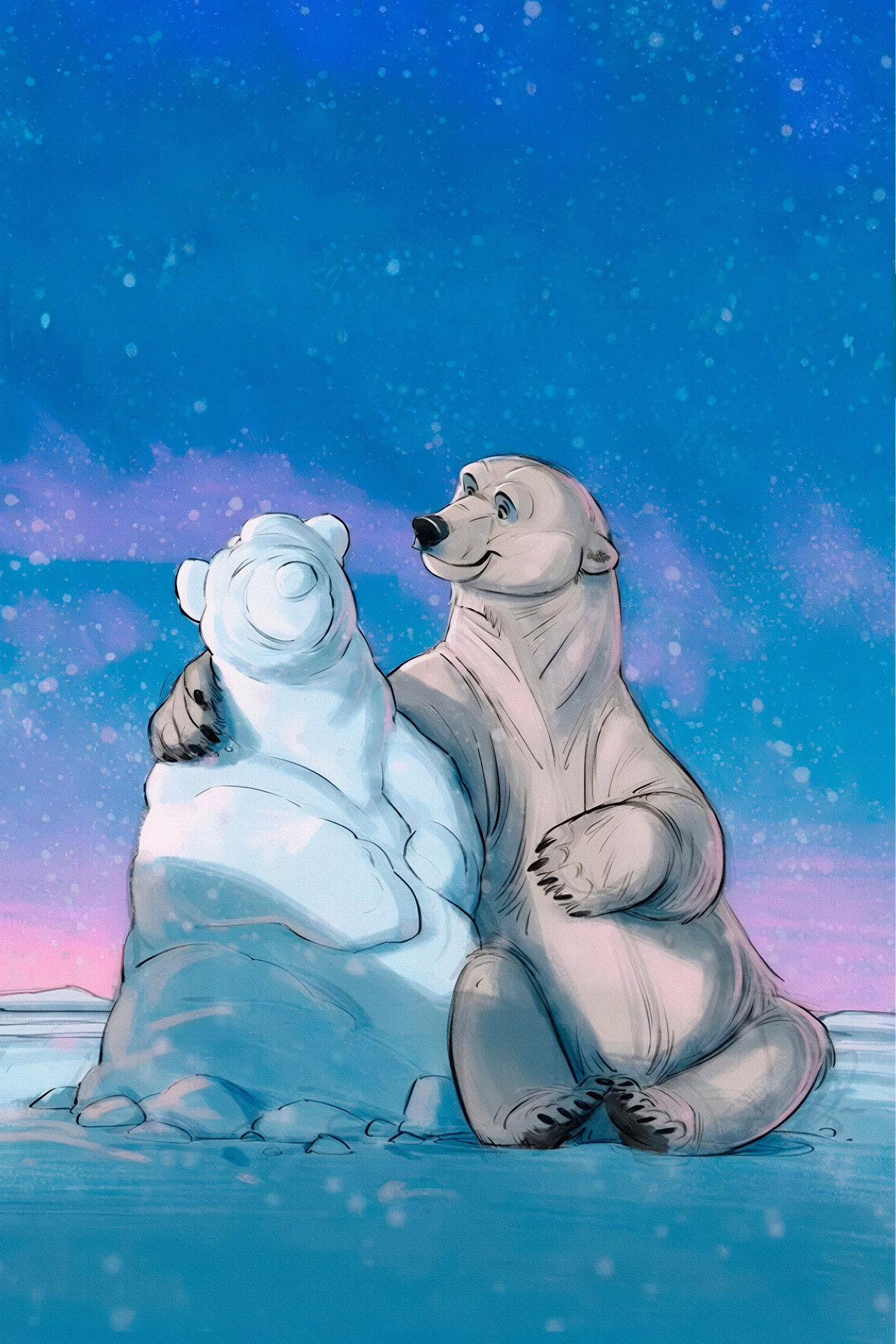 Snow Bear filmaffisch